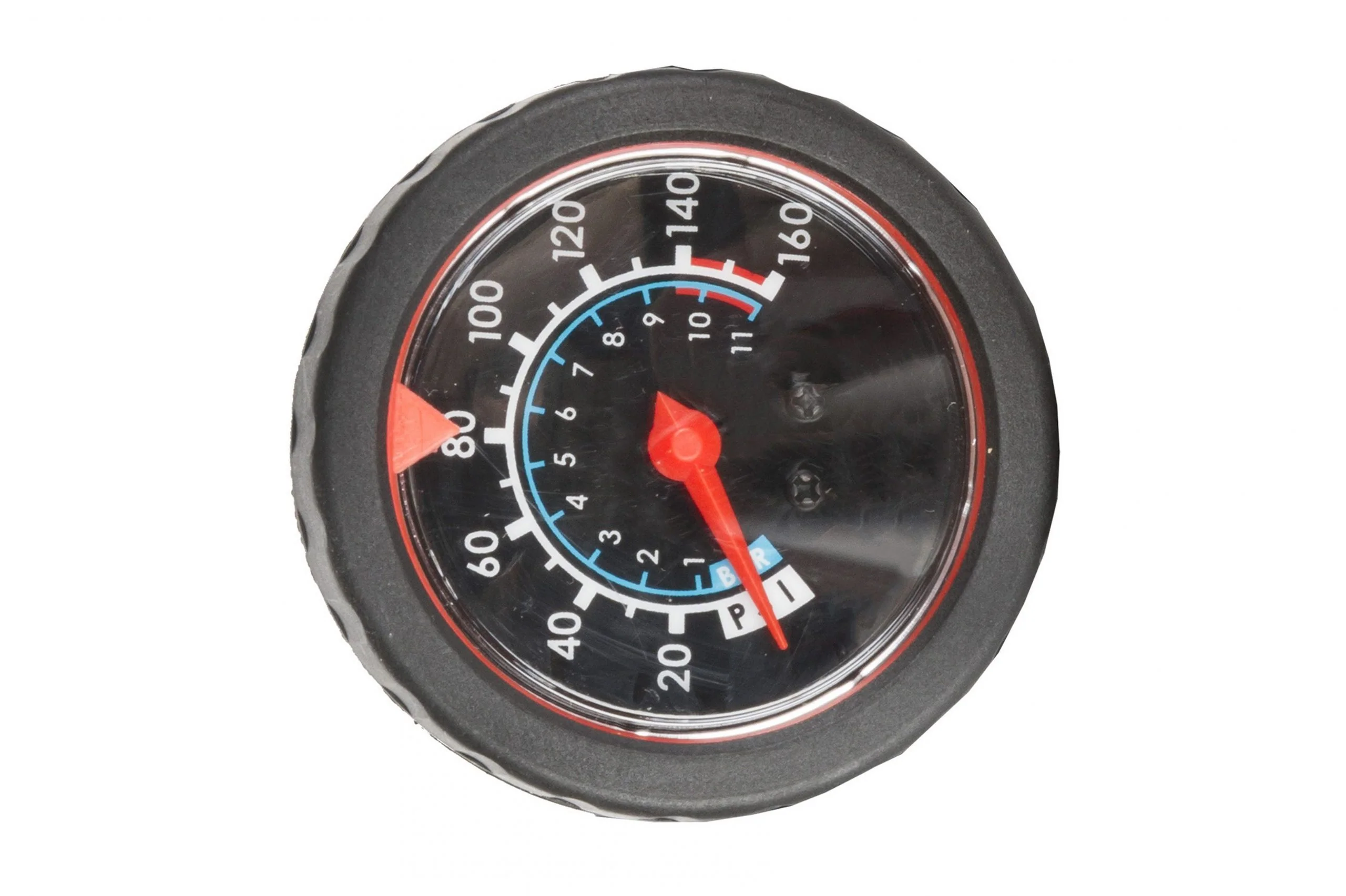 Beto steel 11/160 S floor pump with gauge - black - Image 2
