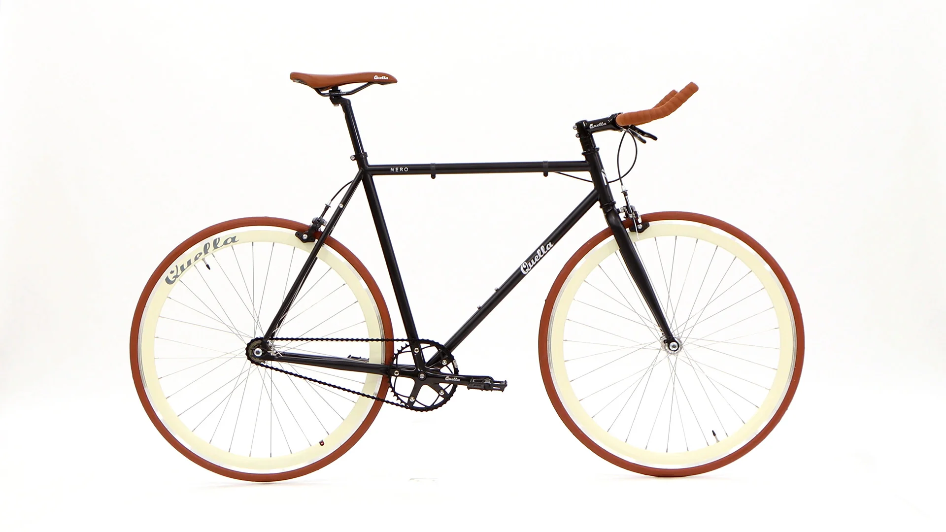 Nero Courier Cappuccino Single-Speed Bike - Image 12