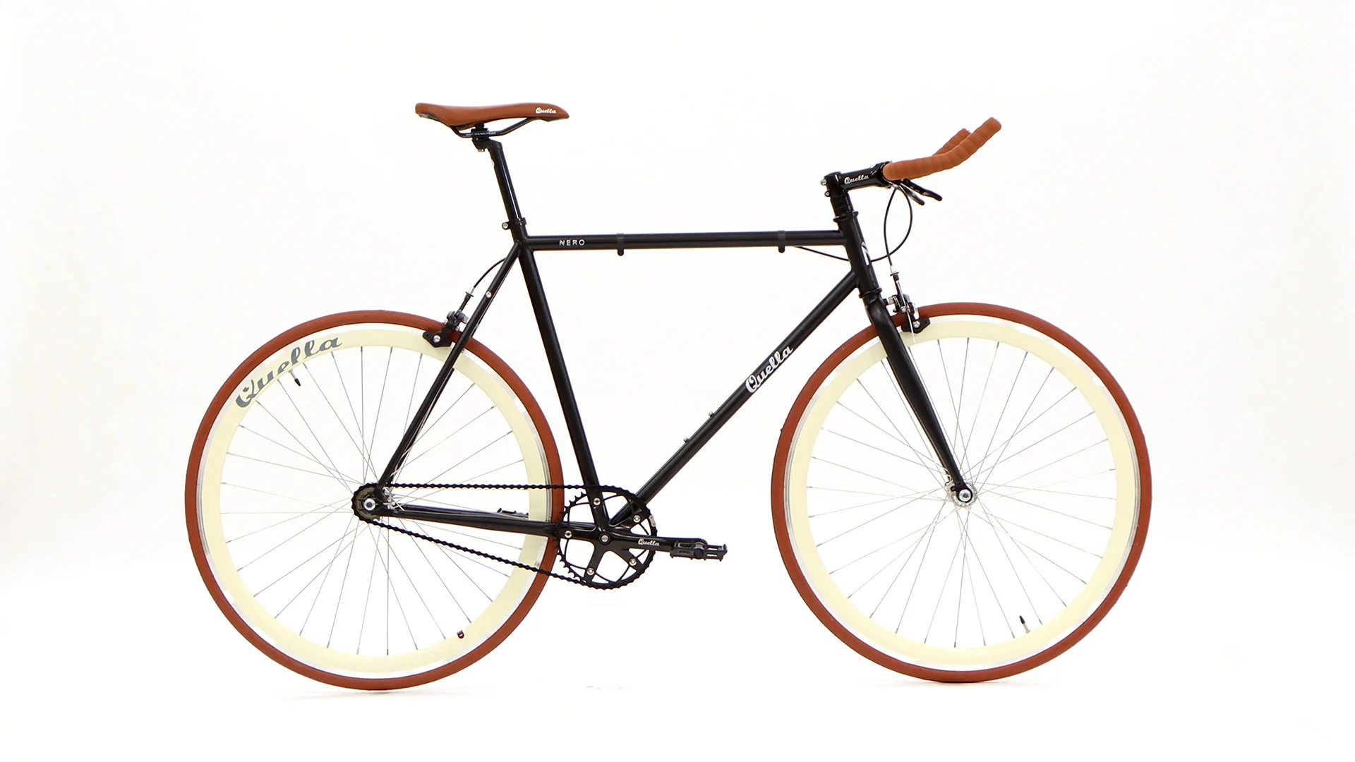 Nero Courier Cappuccino Single-Speed Bike - Image 13