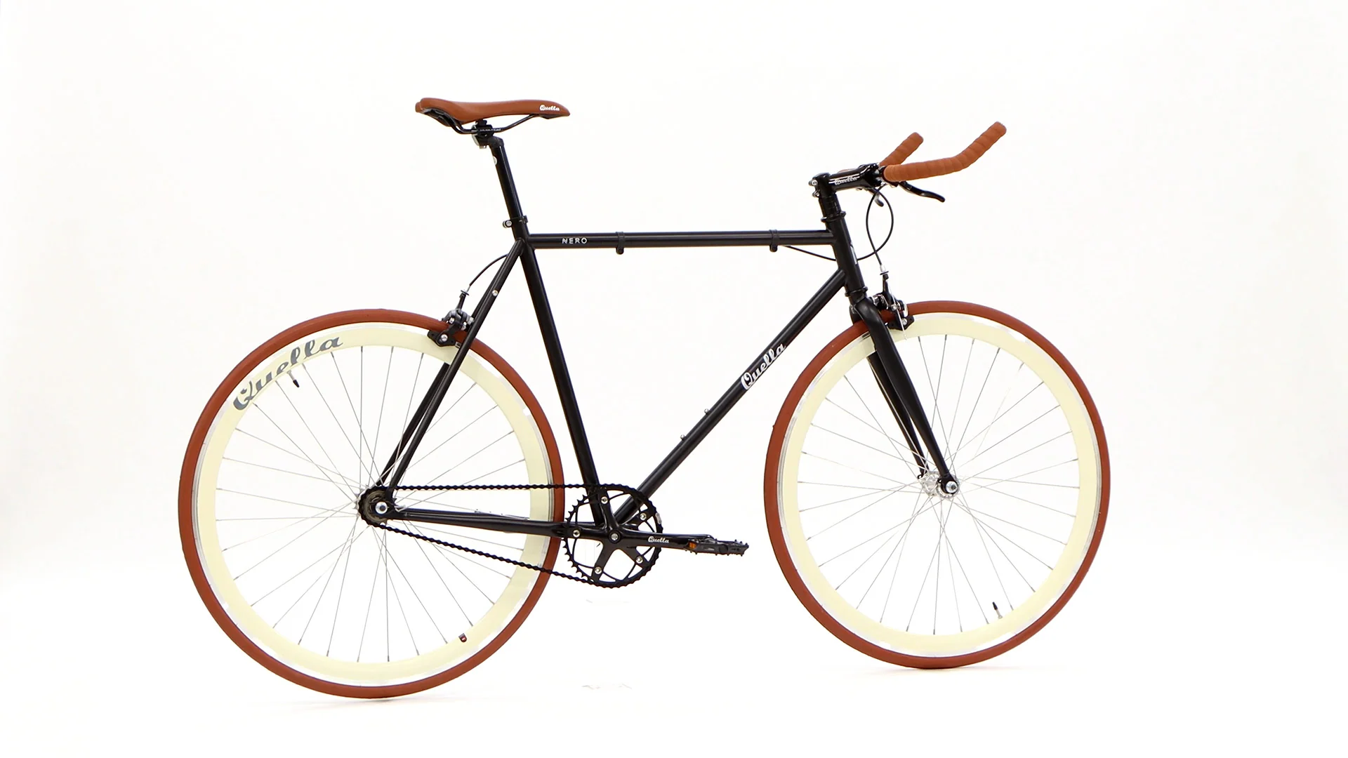 Nero Courier Cappuccino Single-Speed Bike - Image 16