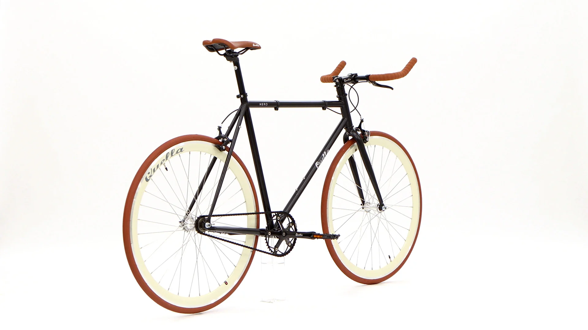 Nero Courier Cappuccino Single-Speed Bike - Image 22