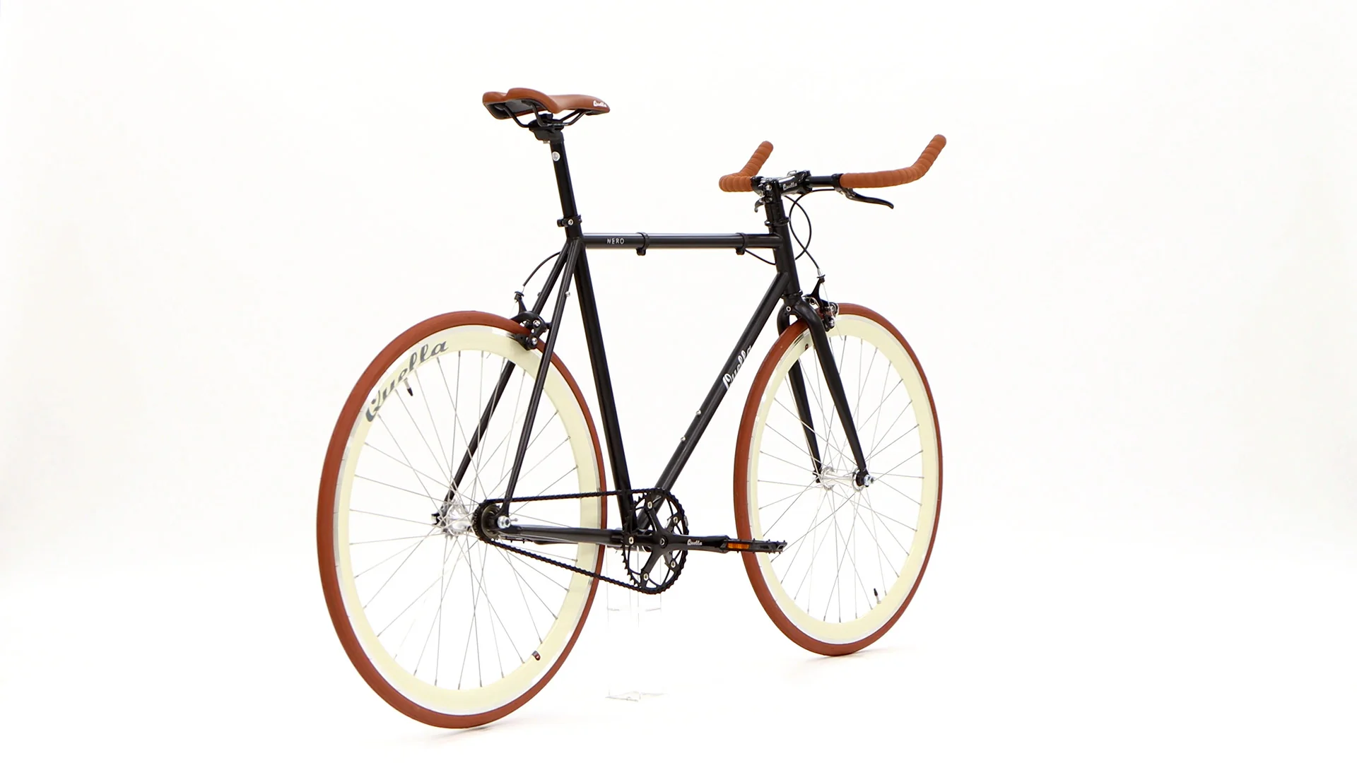 Nero Courier Cappuccino Single-Speed Bike - Image 23