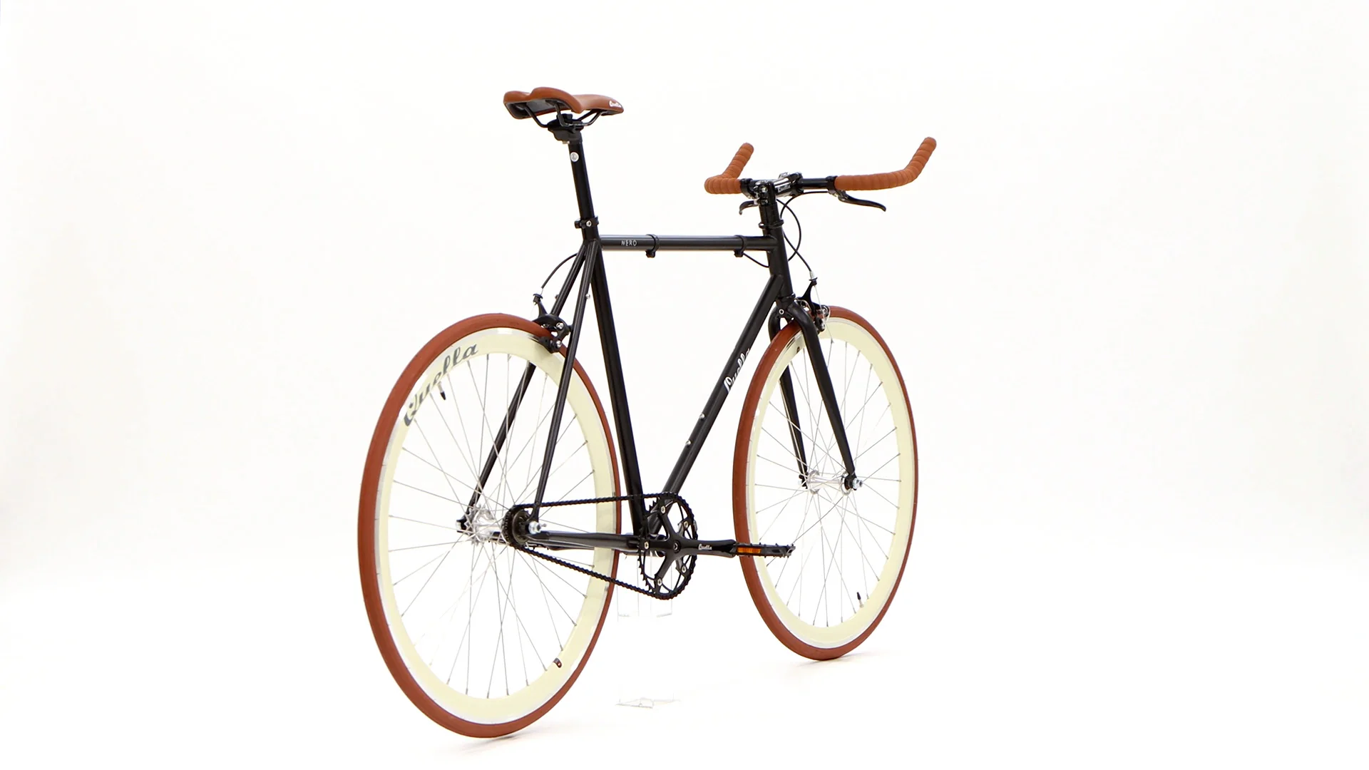 Nero Courier Cappuccino Single-Speed Bike - Image 24