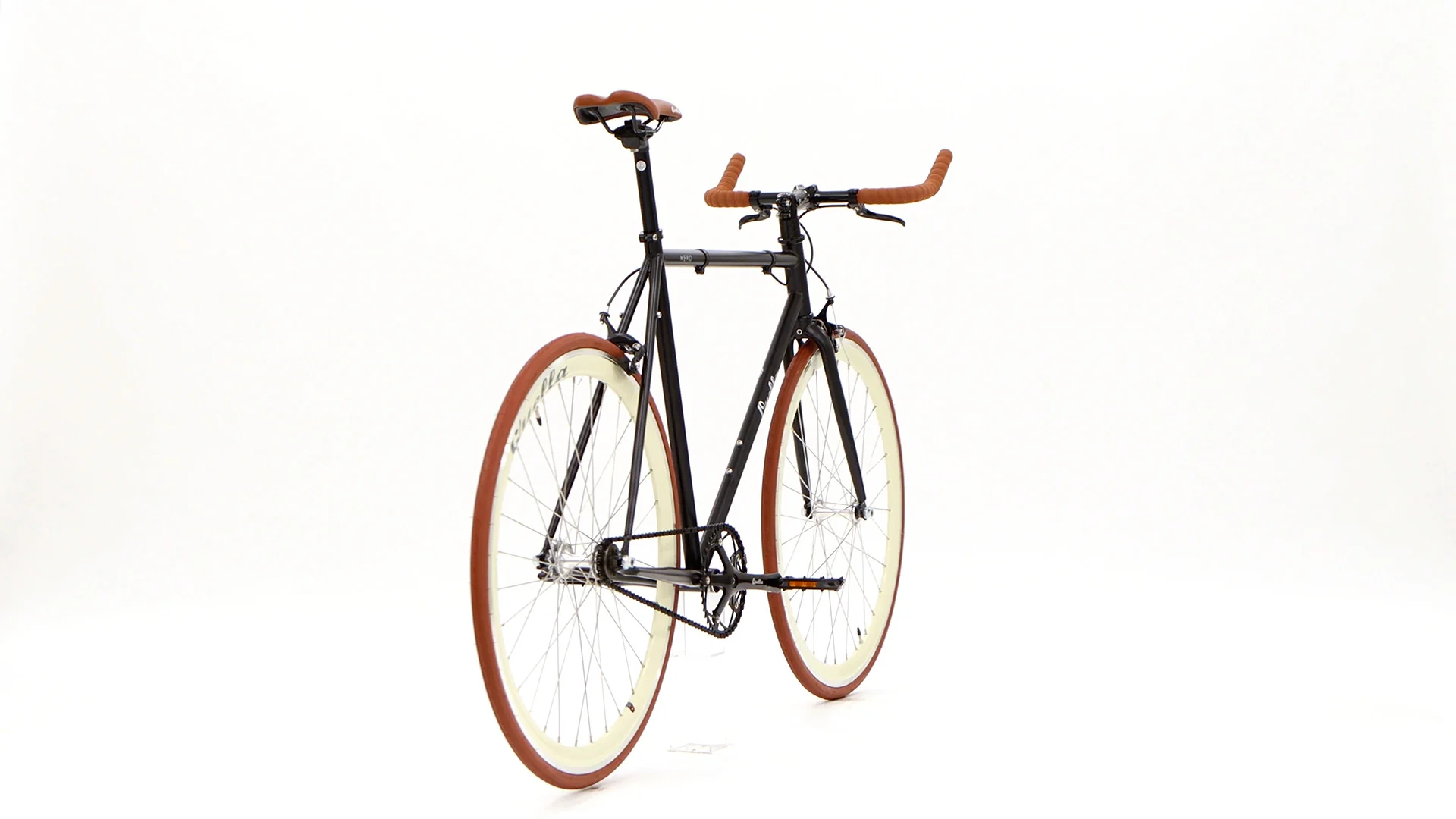 Nero Courier Cappuccino Single-Speed Bike - Image 26
