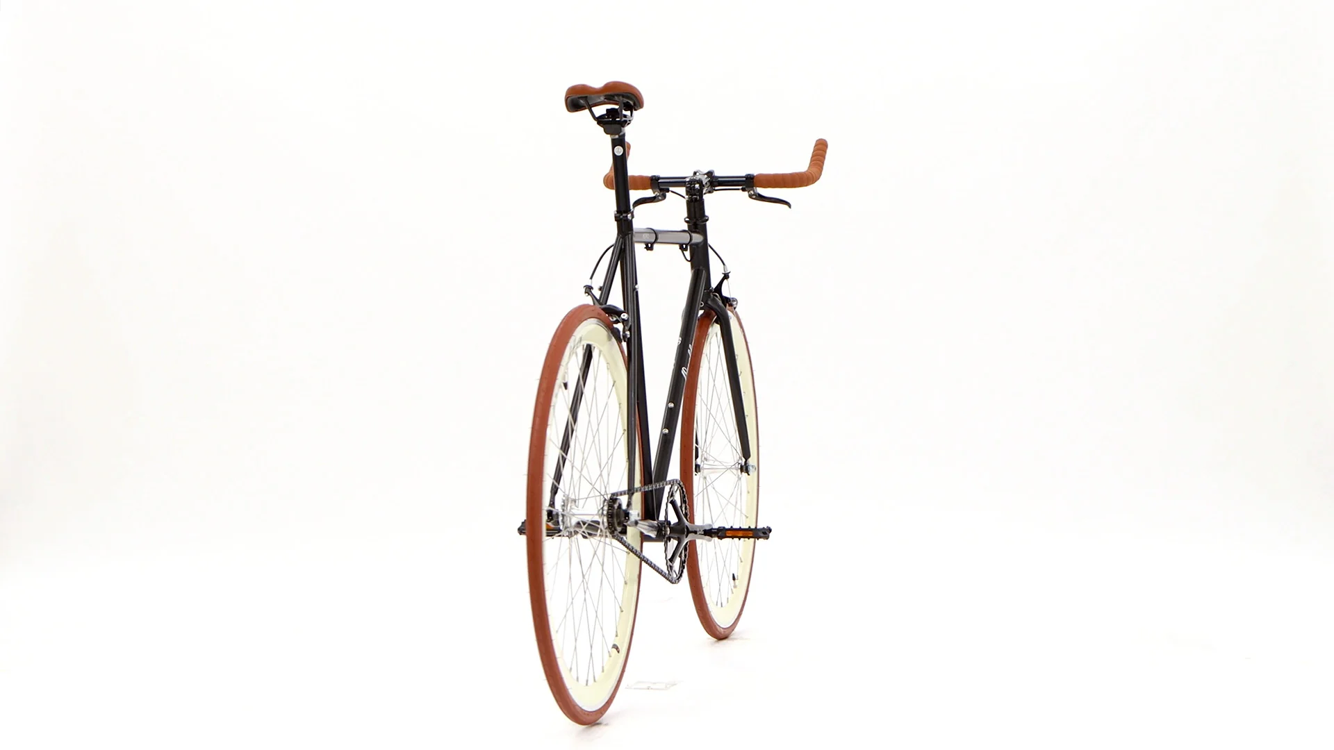 Nero Courier Cappuccino Single-Speed Bike - Image 28