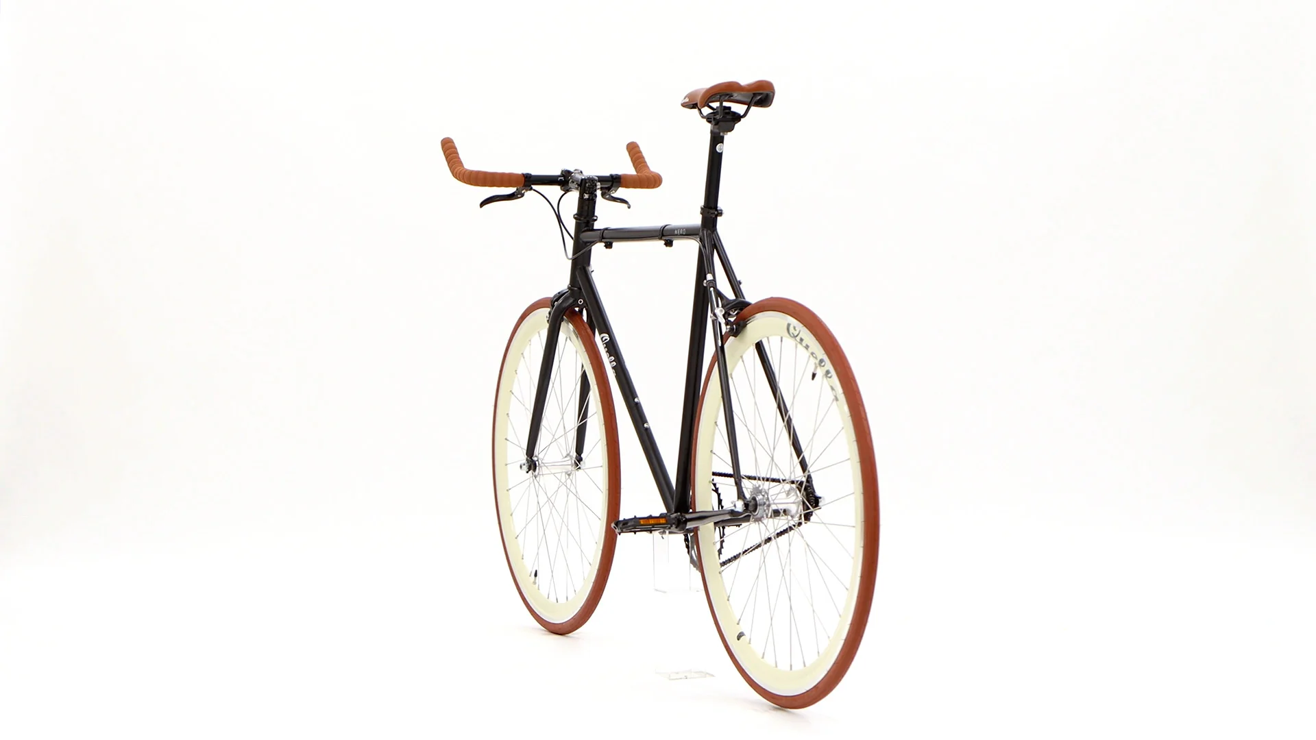 Nero Courier Cappuccino Single-Speed Bike - Image 35