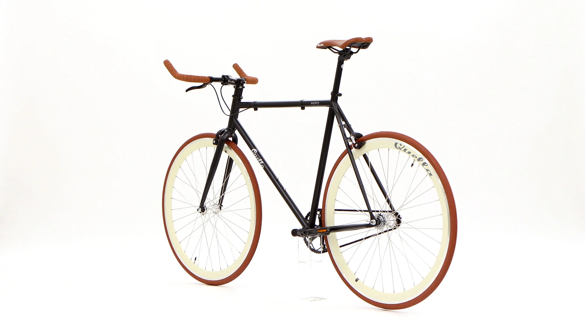 Nero Courier Cappuccino Single-Speed Bike - Image 39