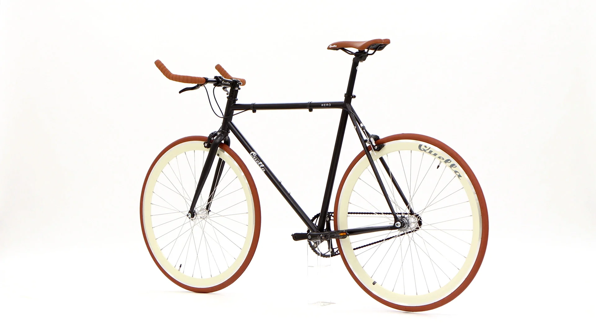 Nero Courier Cappuccino Single-Speed Bike - Image 41