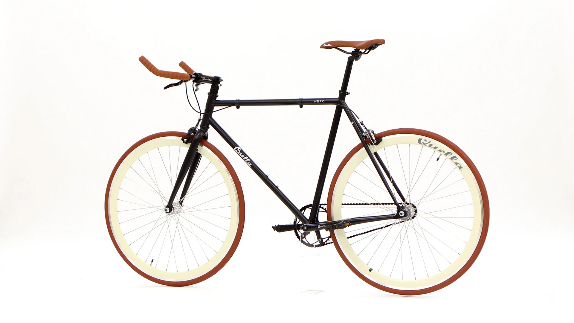 Nero Courier Cappuccino Single-Speed Bike - Image 44