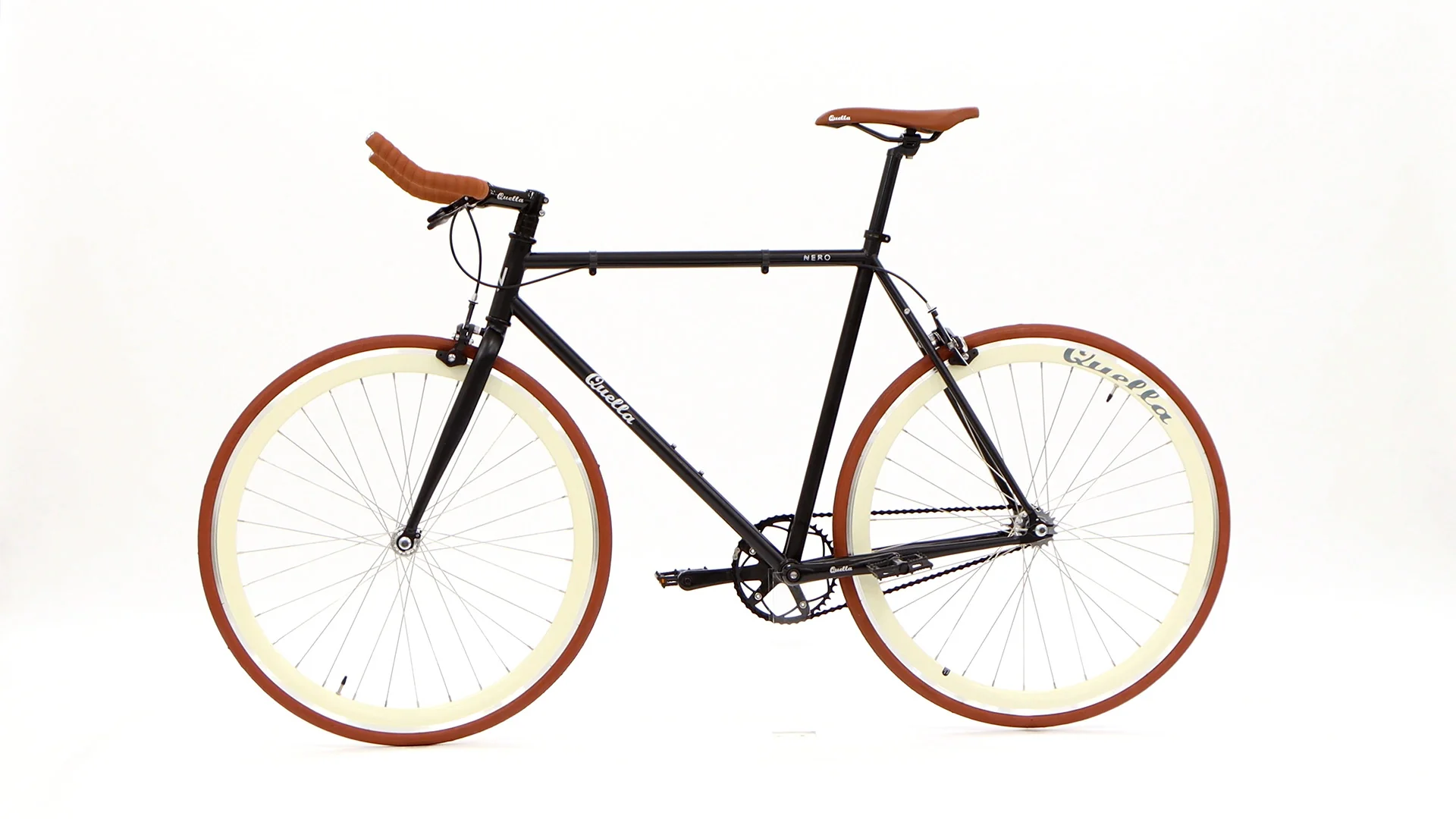 Nero Courier Cappuccino Single-Speed Bike - Image 49