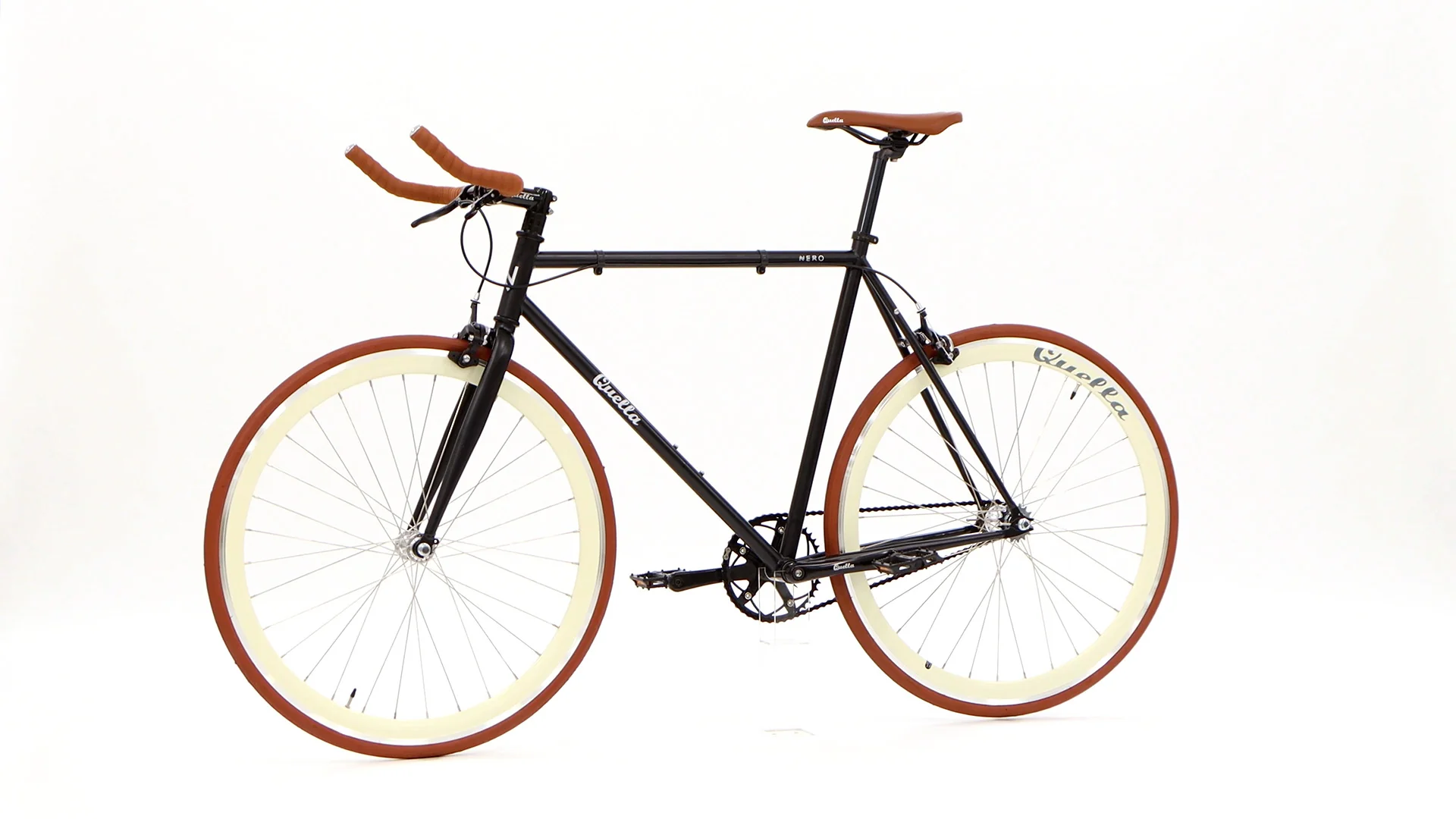 Nero Courier Cappuccino Single-Speed Bike - Image 52