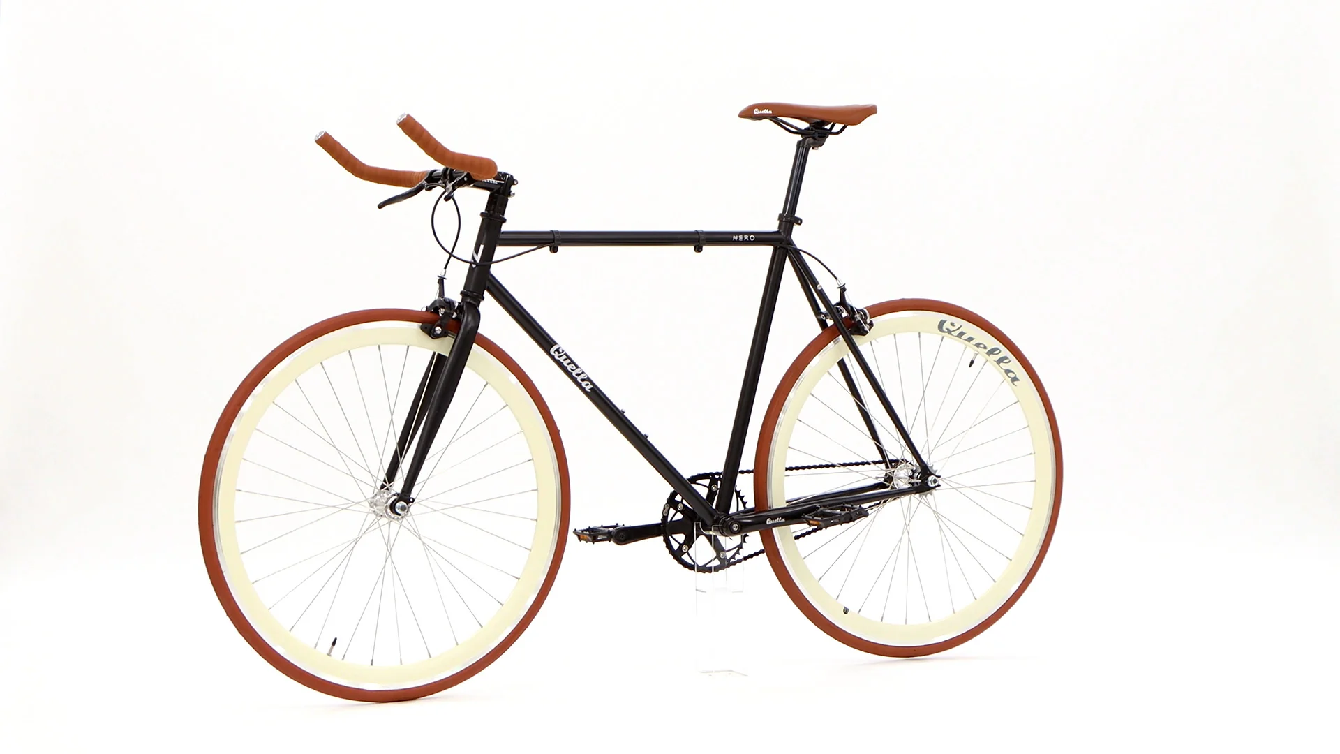 Nero Courier Cappuccino Single-Speed Bike - Image 53