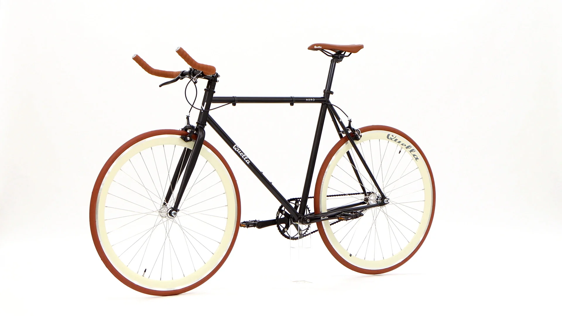 Nero Courier Cappuccino Single-Speed Bike - Image 54