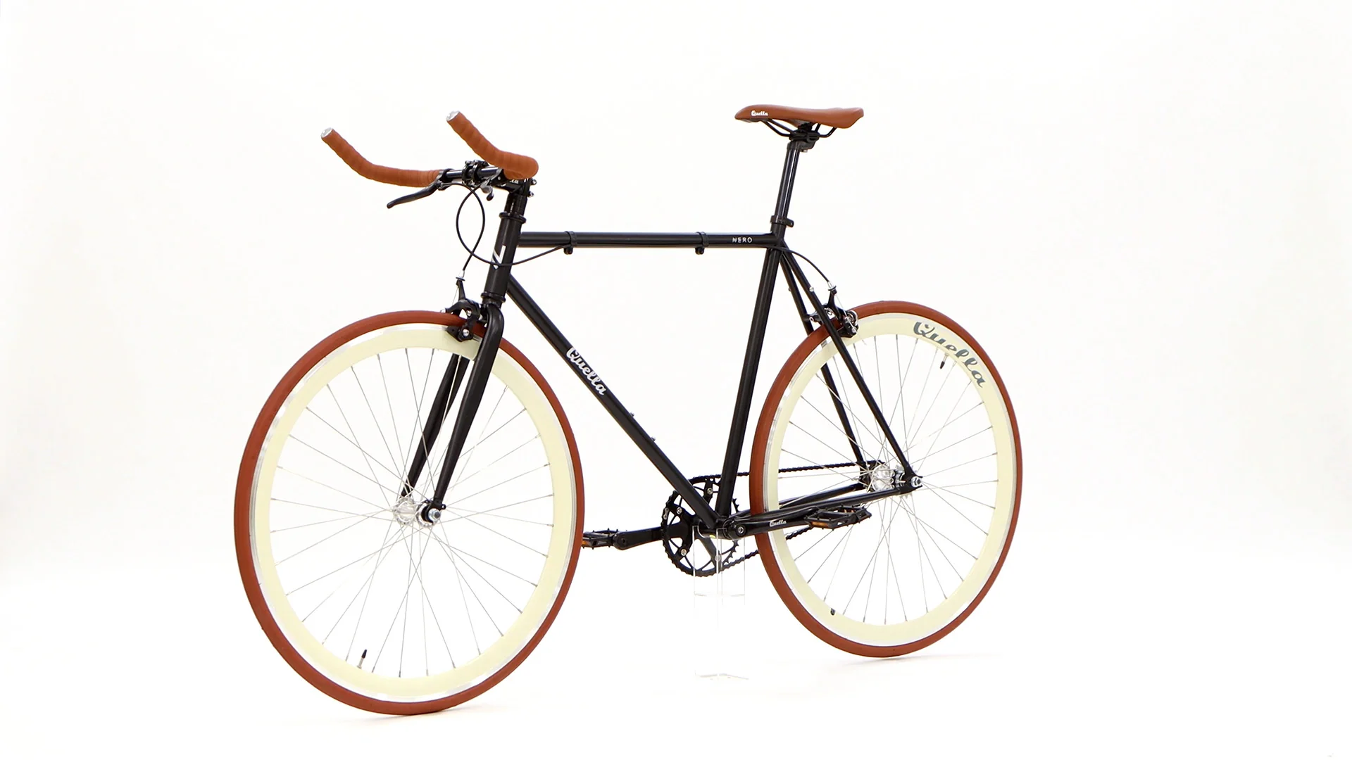 Nero Courier Cappuccino Single-Speed Bike - Image 55