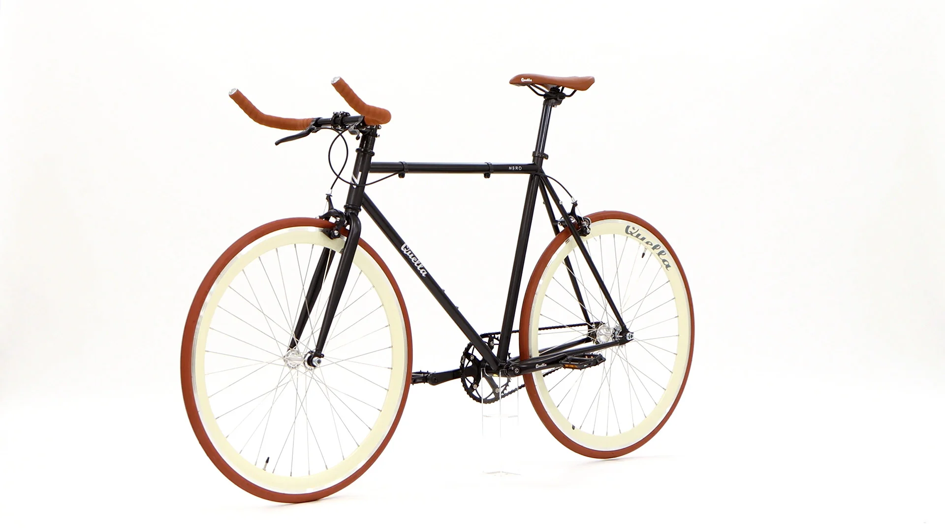 Nero Courier Cappuccino Single-Speed Bike - Image 56