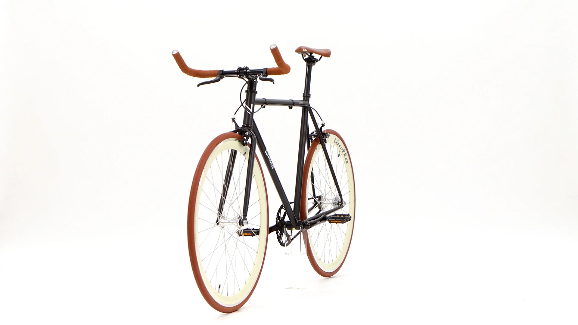 Nero Courier Cappuccino Single-Speed Bike - Image 61