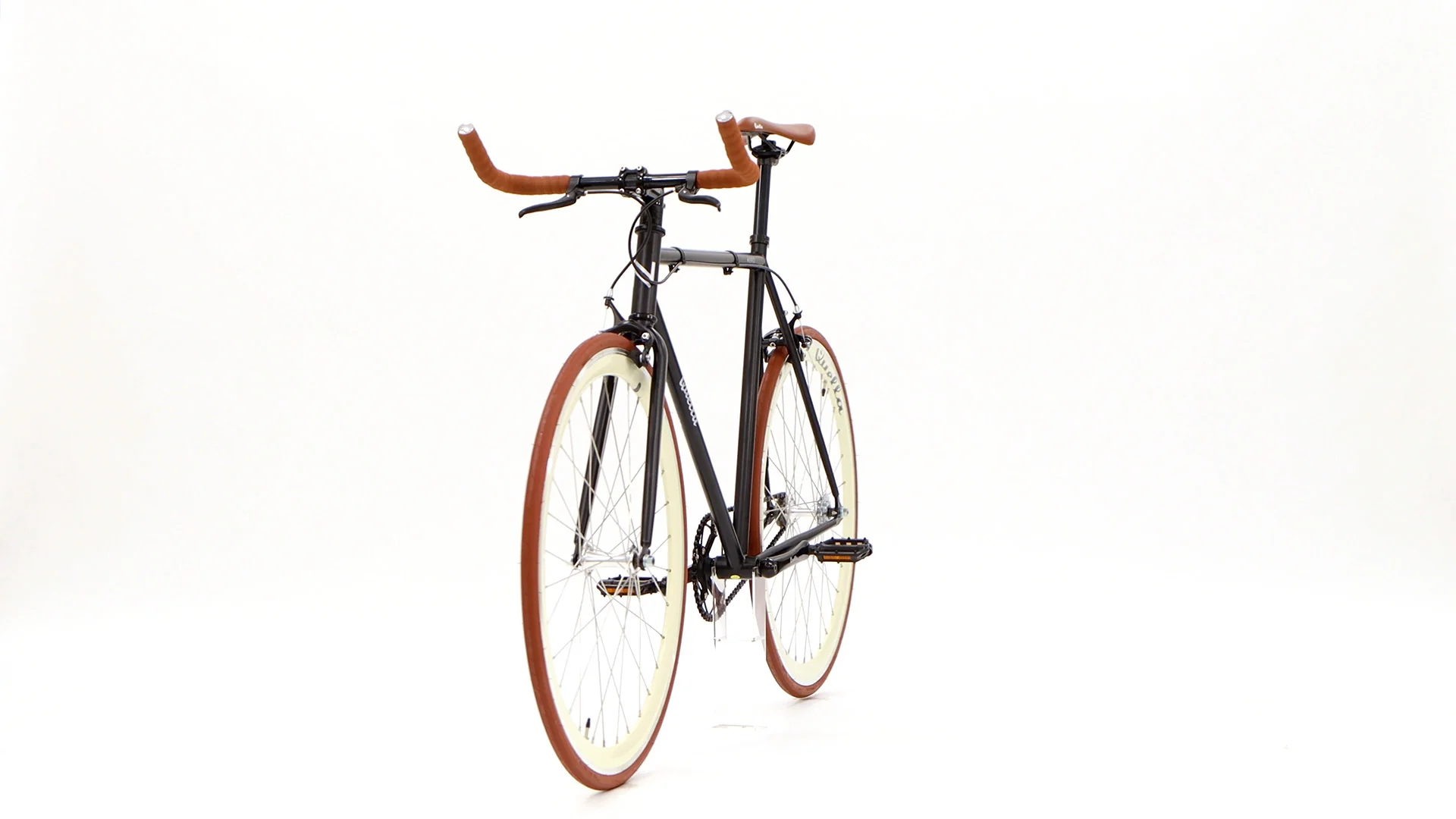 Nero Courier Cappuccino Single-Speed Bike - Image 62
