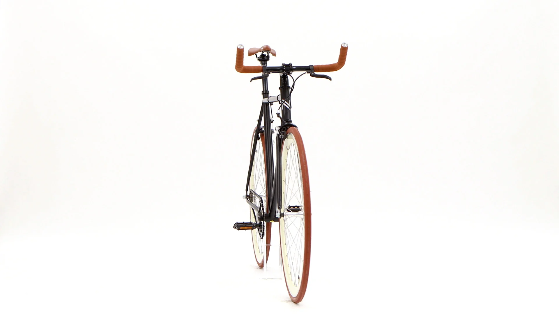 Nero Courier Cappuccino Single-Speed Bike - Image 67