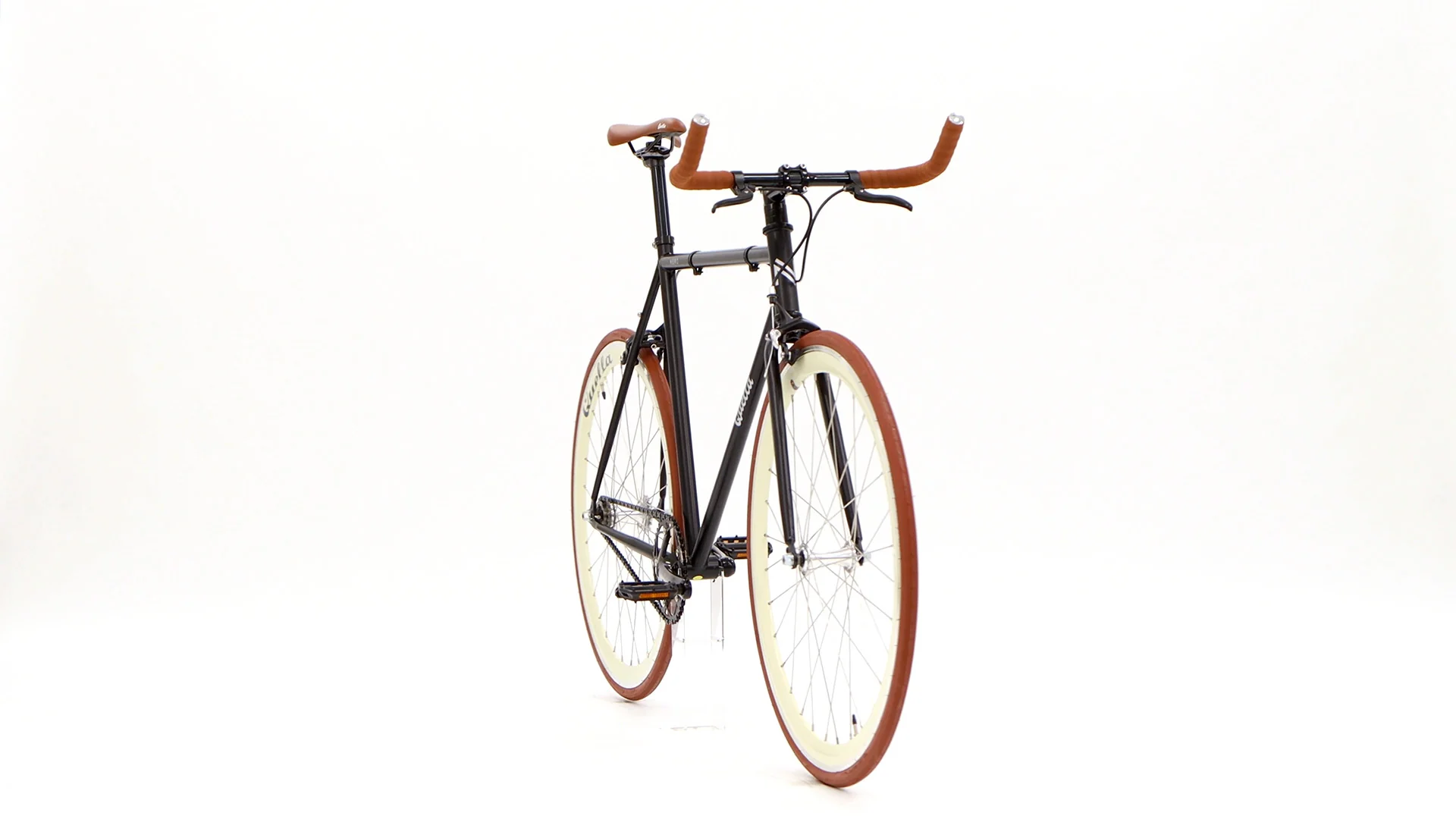 Nero Courier Cappuccino Single-Speed Bike - Image 69
