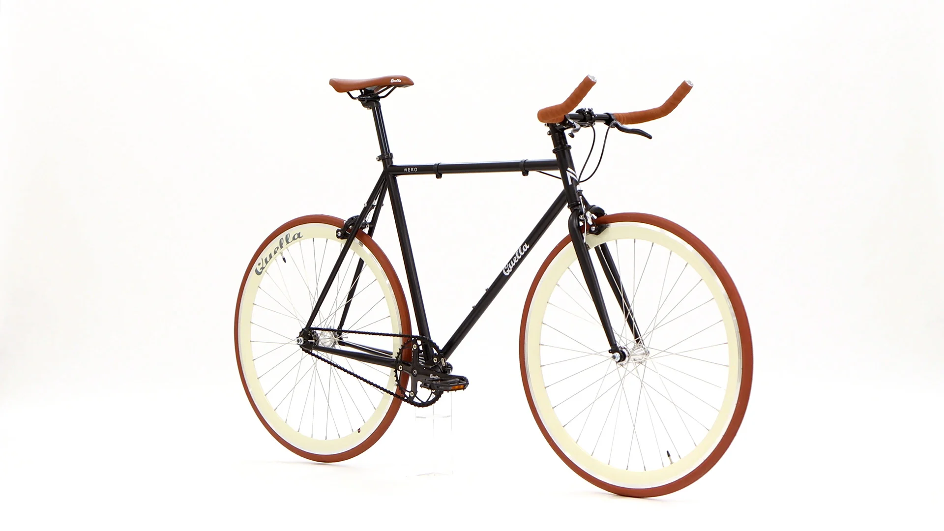 Nero Courier Cappuccino Single-Speed Bike - Image 75