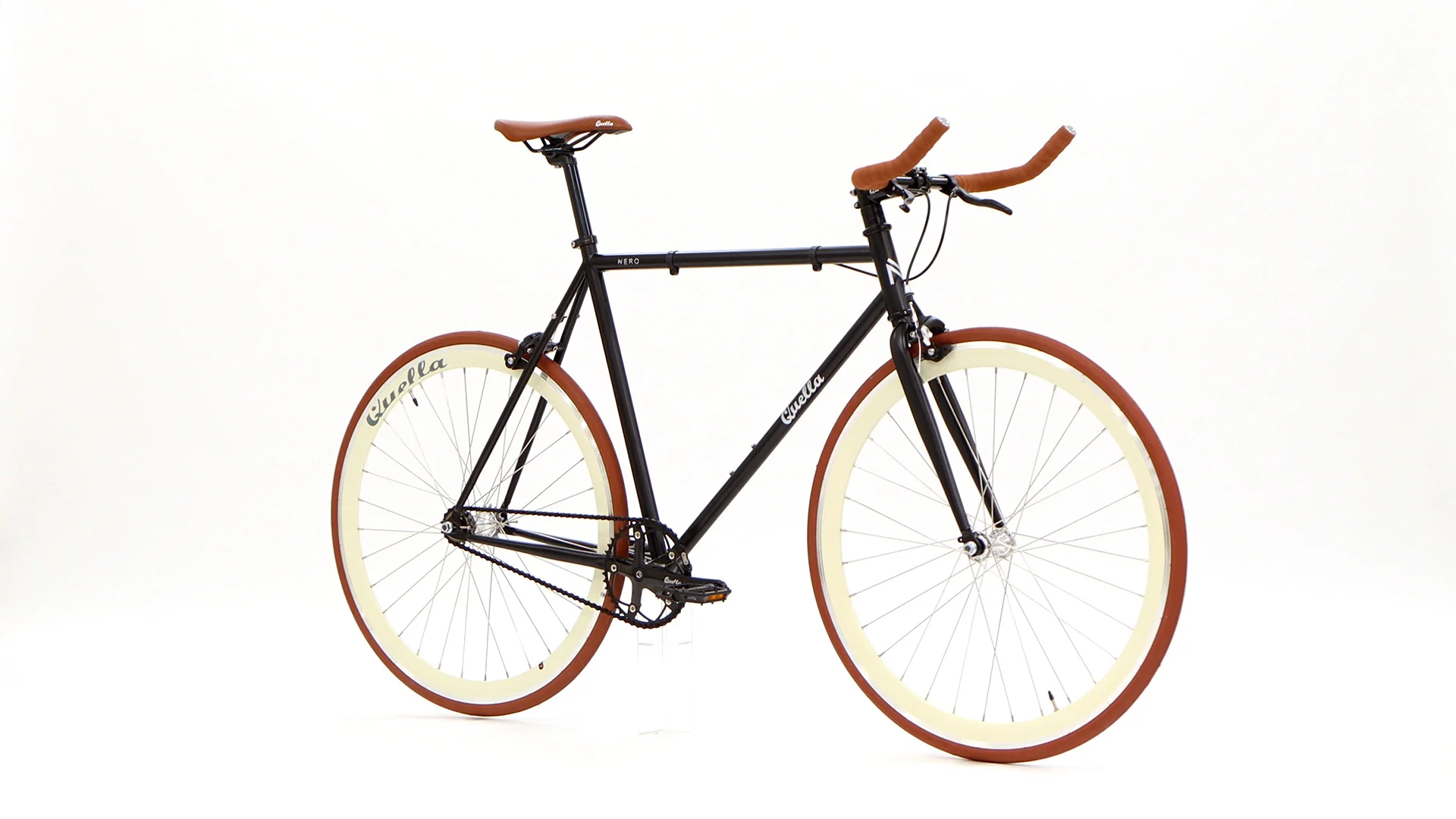 Nero Courier Cappuccino Single-Speed Bike - Image 76