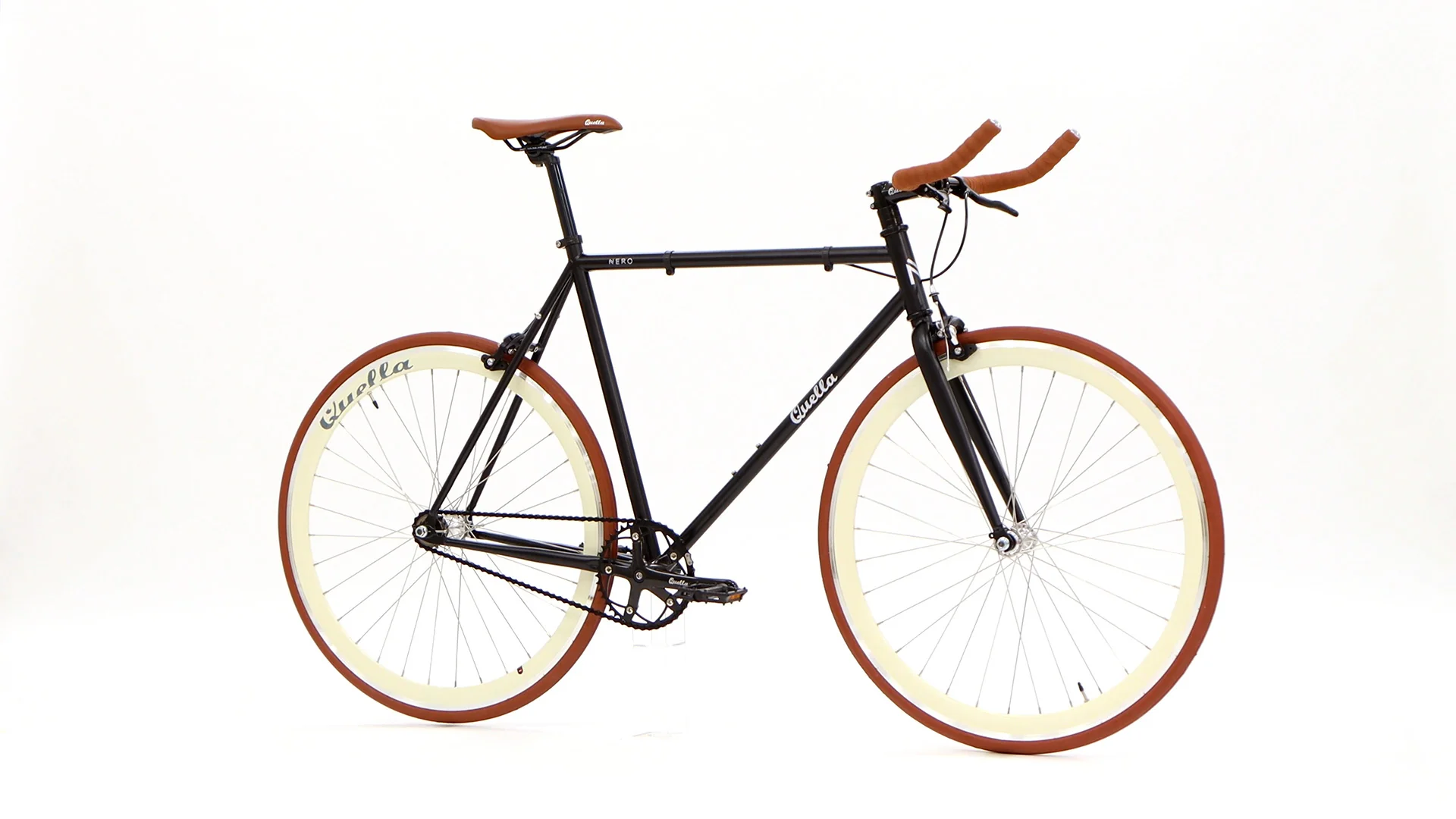 Nero Courier Cappuccino Single-Speed Bike - Image 78
