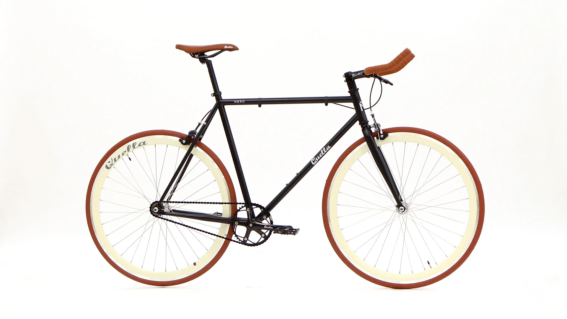Nero Courier Cappuccino Single-Speed Bike - Image 81