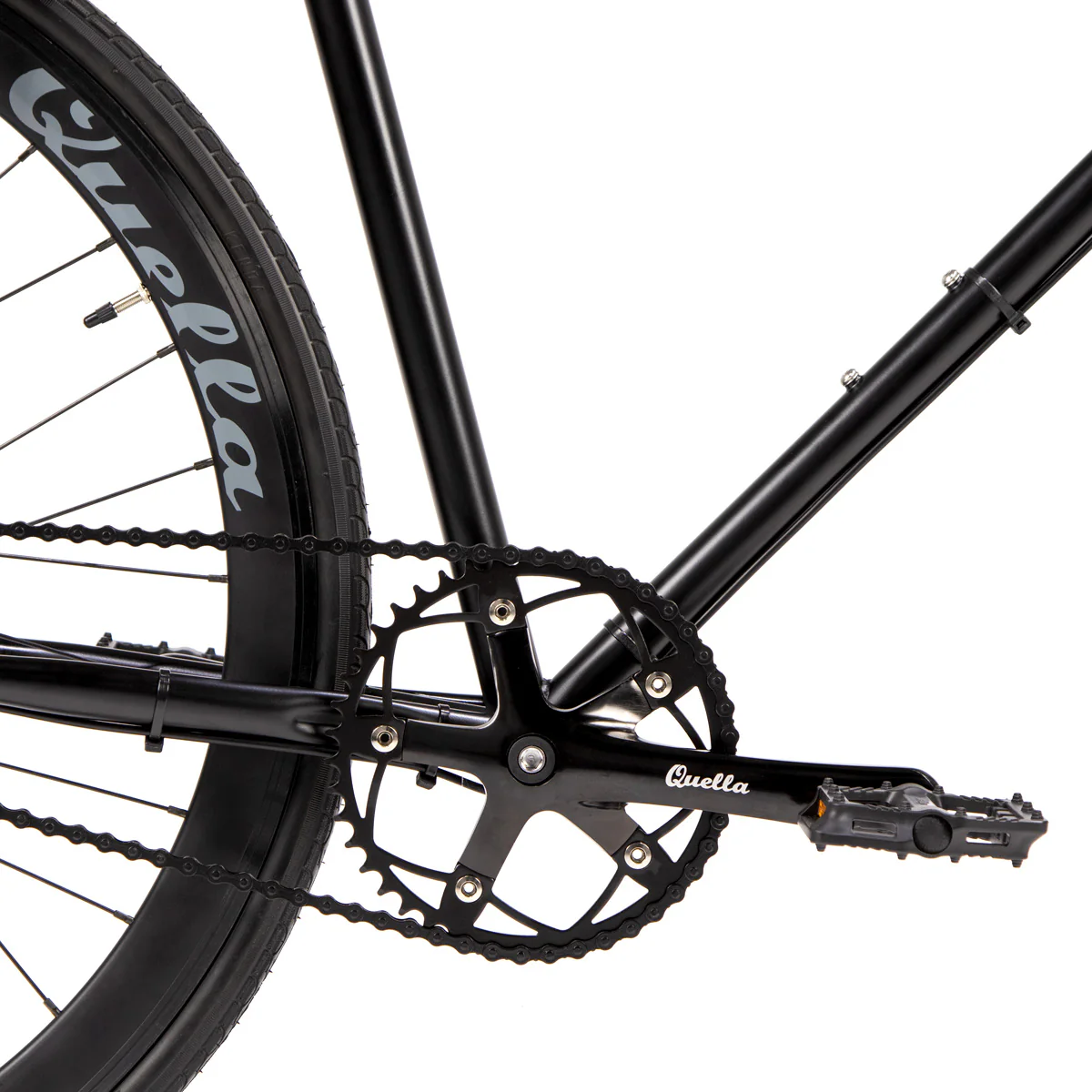 Nero Classic Geared Bicycle - Black - Image 11