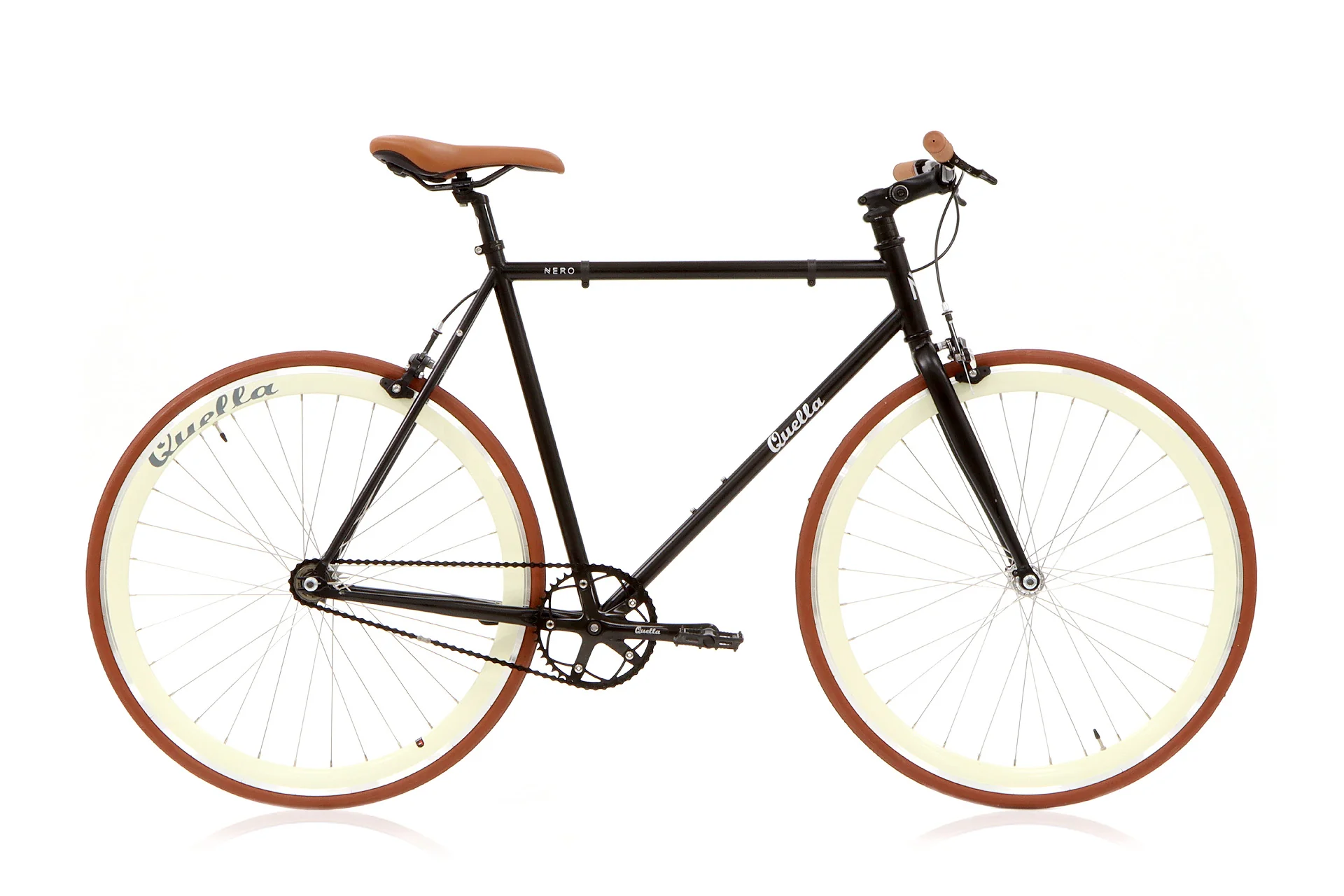 Nero Classic Single-Speed Bicycle - Cappuccino