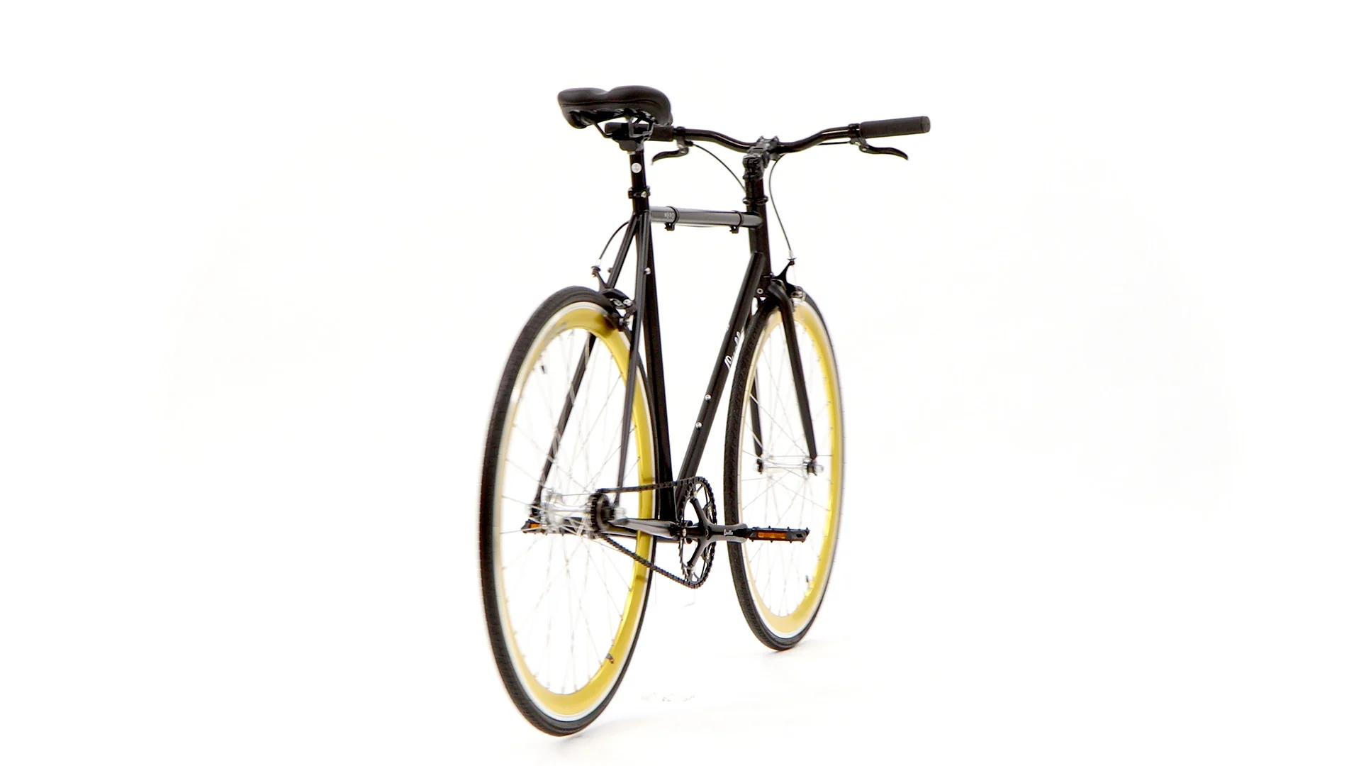 Nero Classic Single-Speed Bicycle - Gold - Image 25