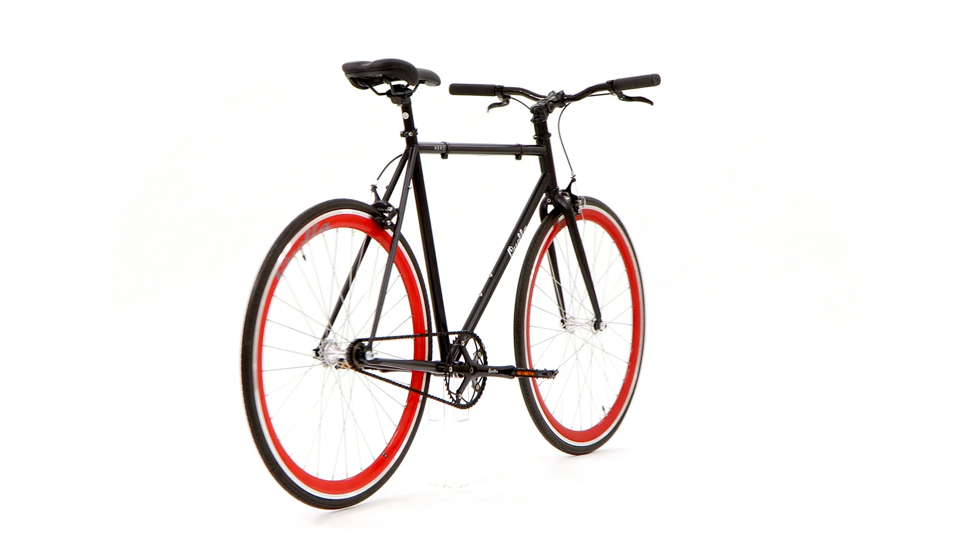 Nero Classic Single-Speed Bicycle - Red - Image 23