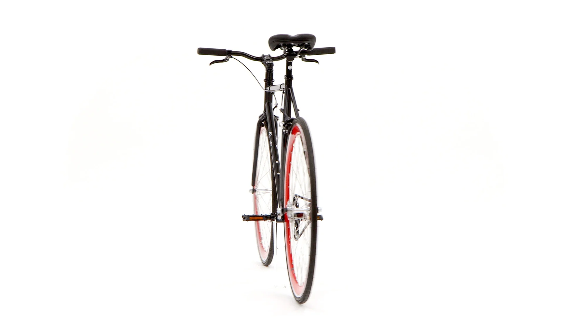 Nero Classic Single-Speed Bicycle - Red - Image 31