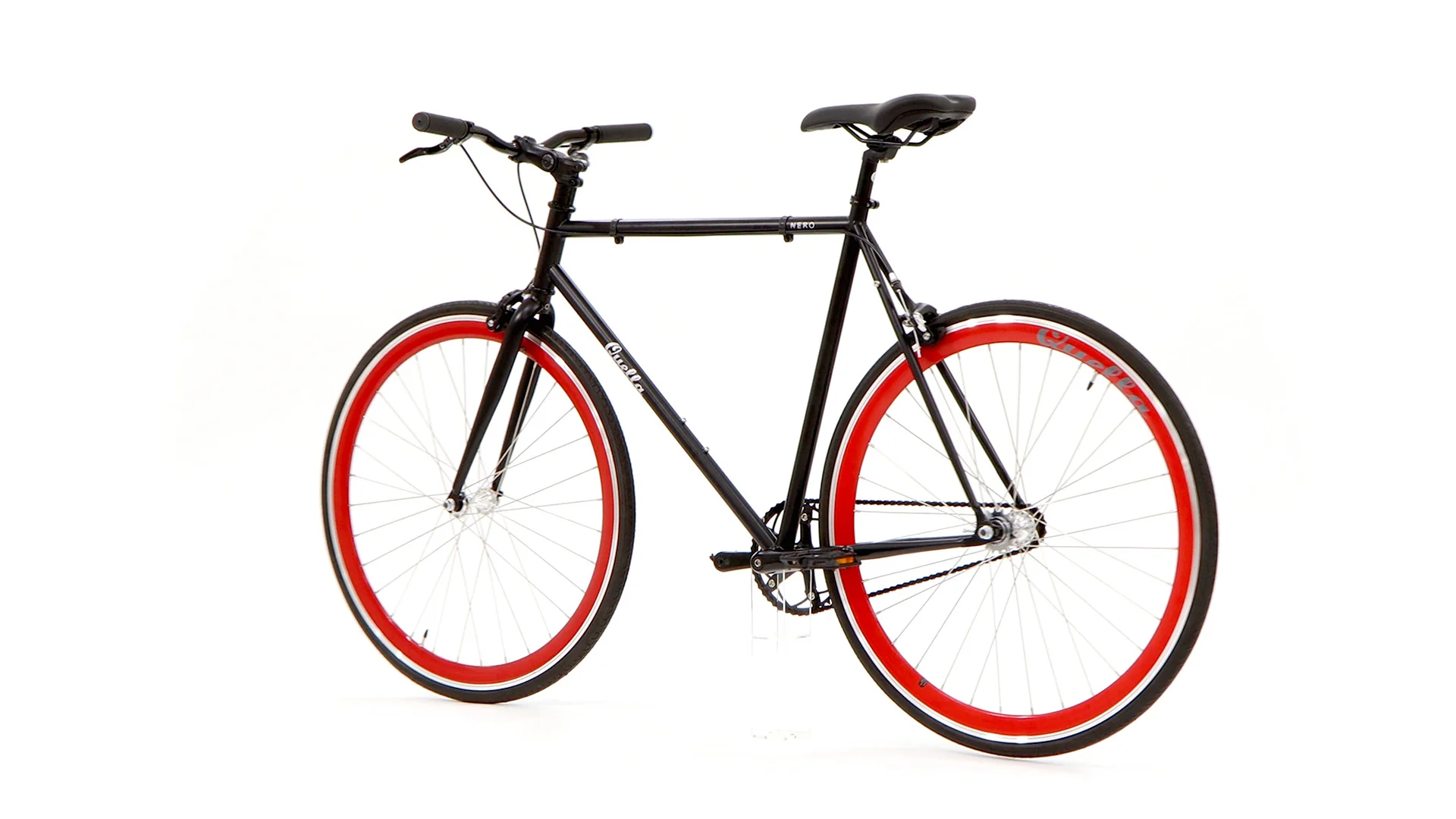 Nero Classic Single-Speed Bicycle - Red - Image 40