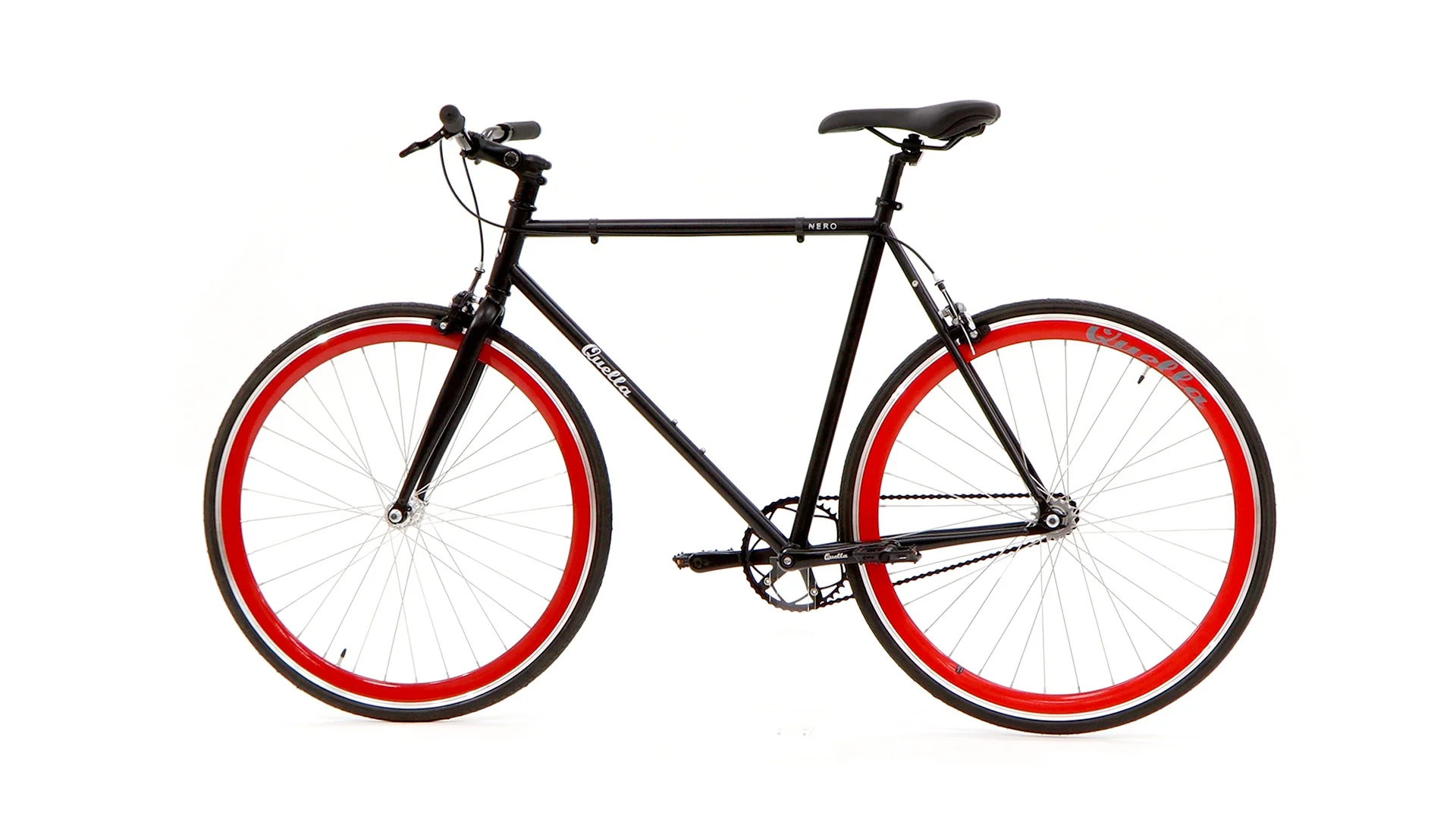 Nero Classic Single-Speed Bicycle - Red - Image 45
