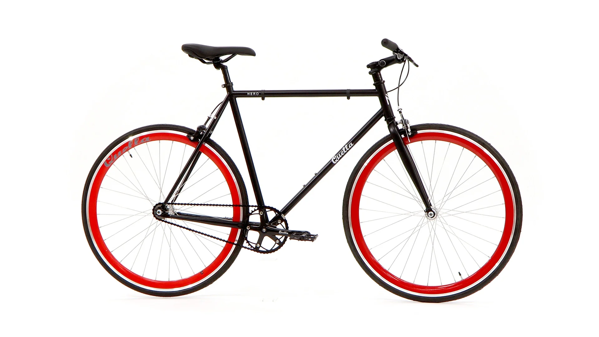 Nero Classic Single-Speed Bicycle - Red - Image 80