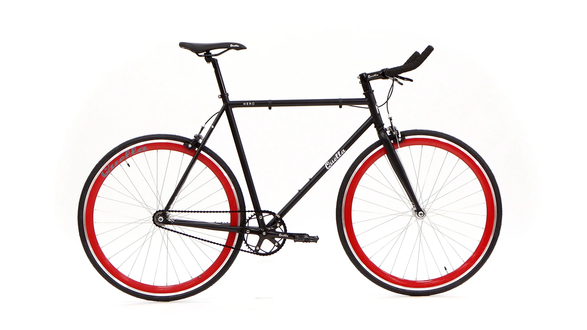 Nero Courier Red Single Speed Bike - Image 11