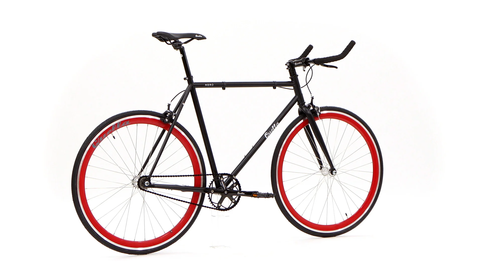 Nero Courier Red Single Speed Bike - Image 16