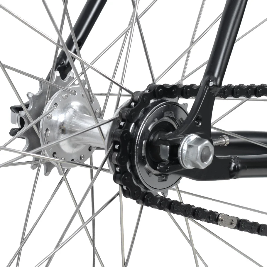 Nero Courier Red Single Speed Bike - Image 3