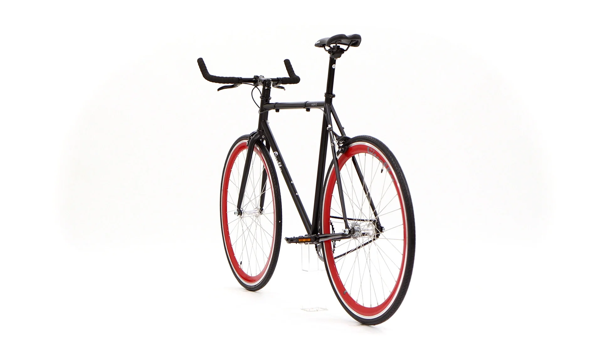 Nero Courier Red Single Speed Bike - Image 33