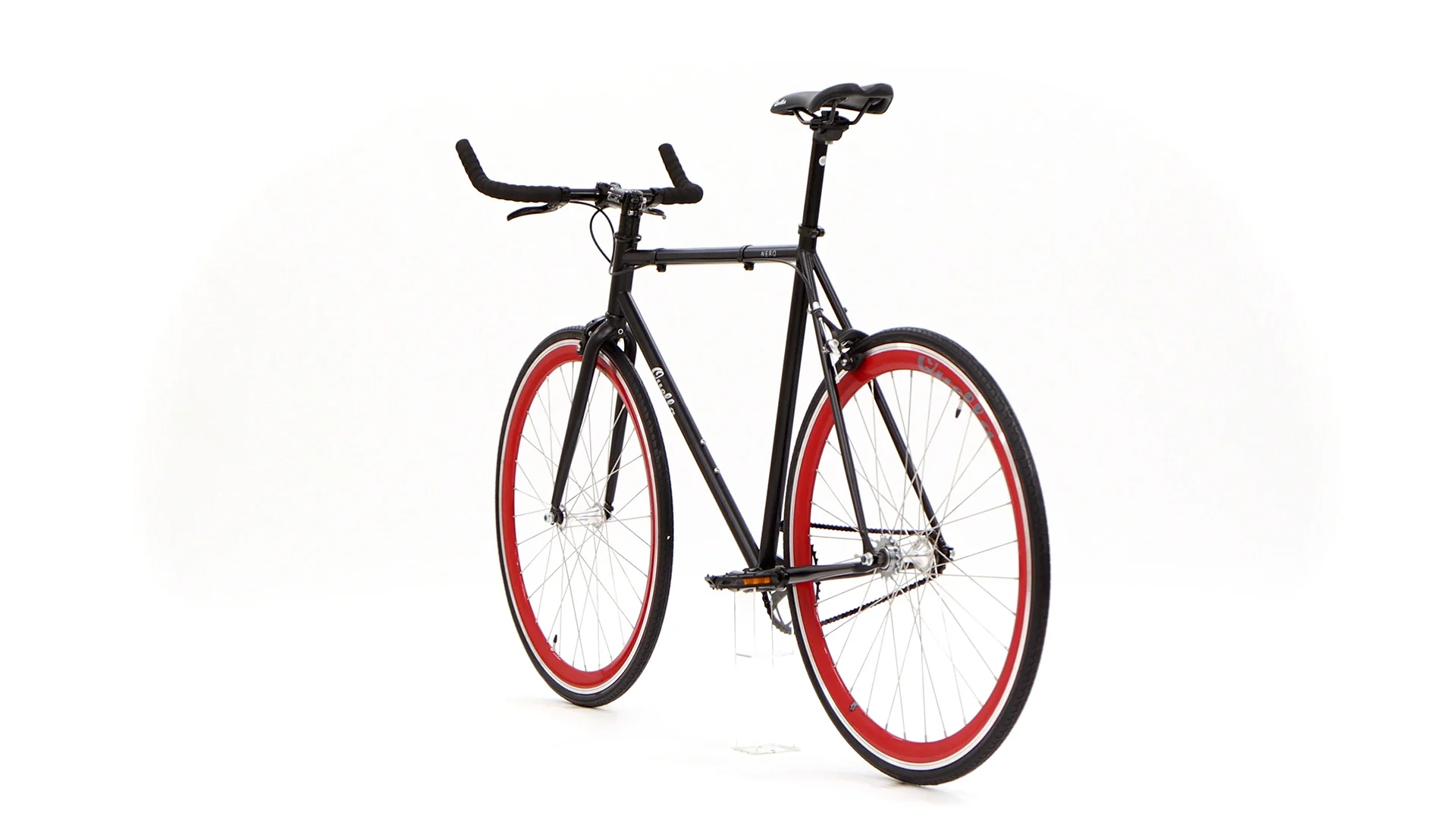 Nero Courier Red Single Speed Bike - Image 34