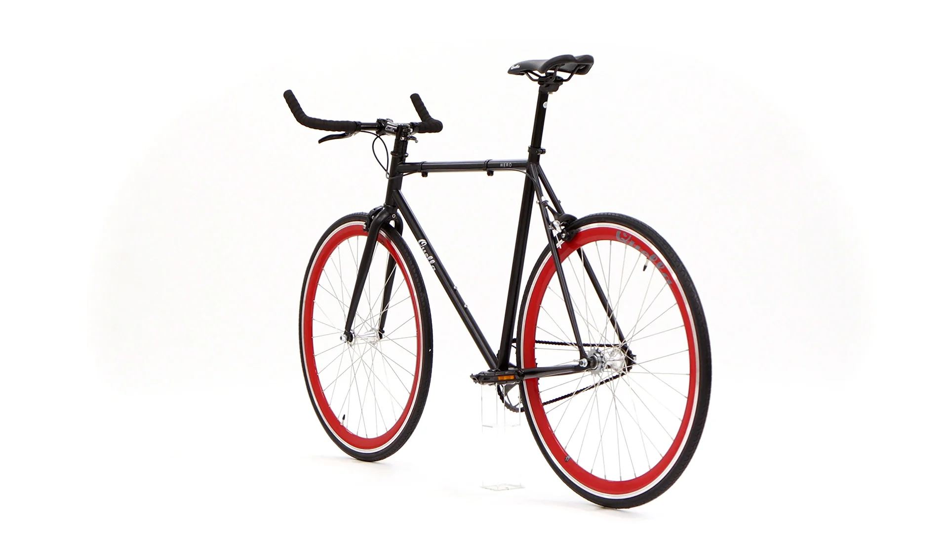 Nero Courier Red Single Speed Bike - Image 35