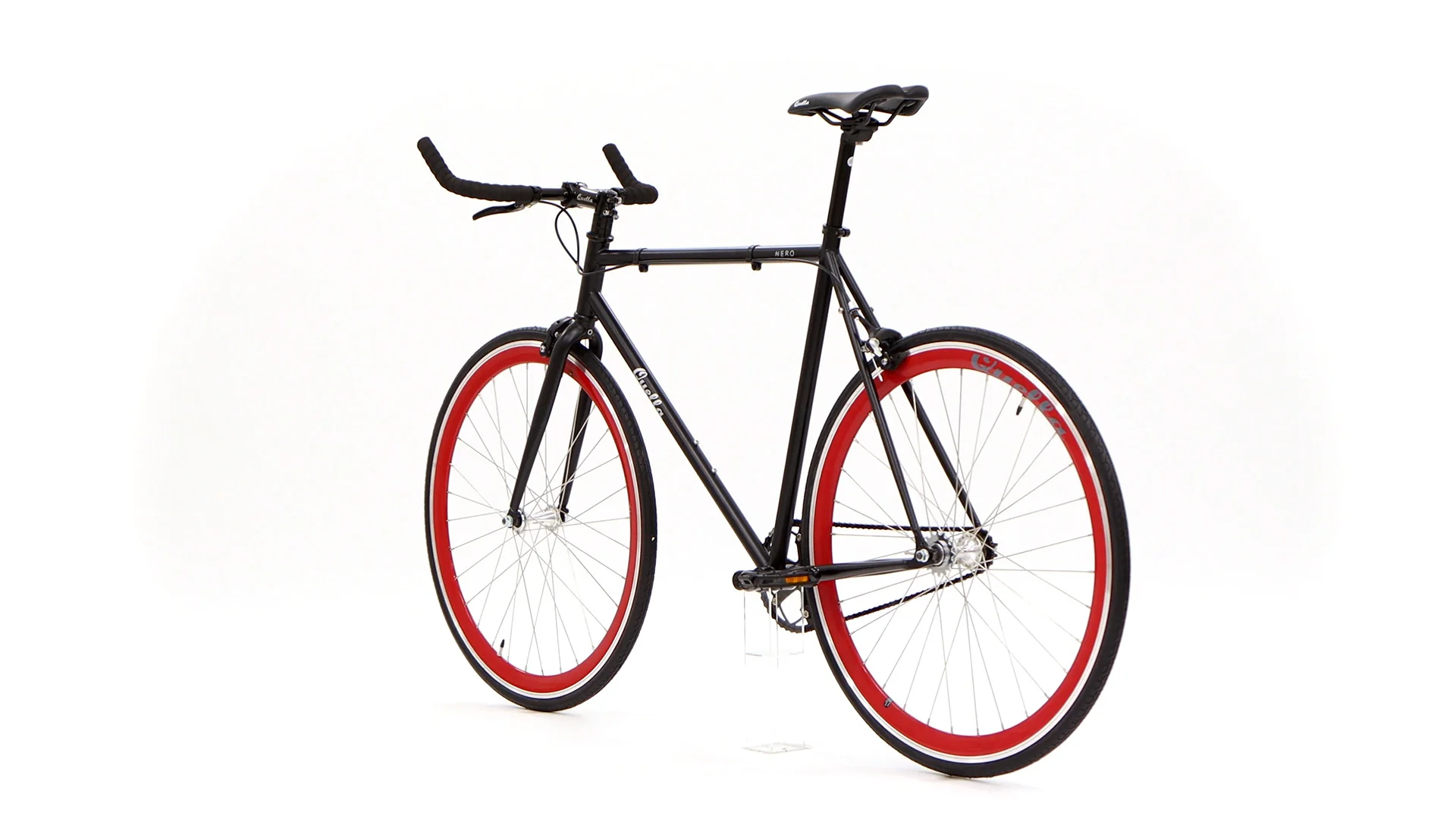 Nero Courier Red Single Speed Bike - Image 36
