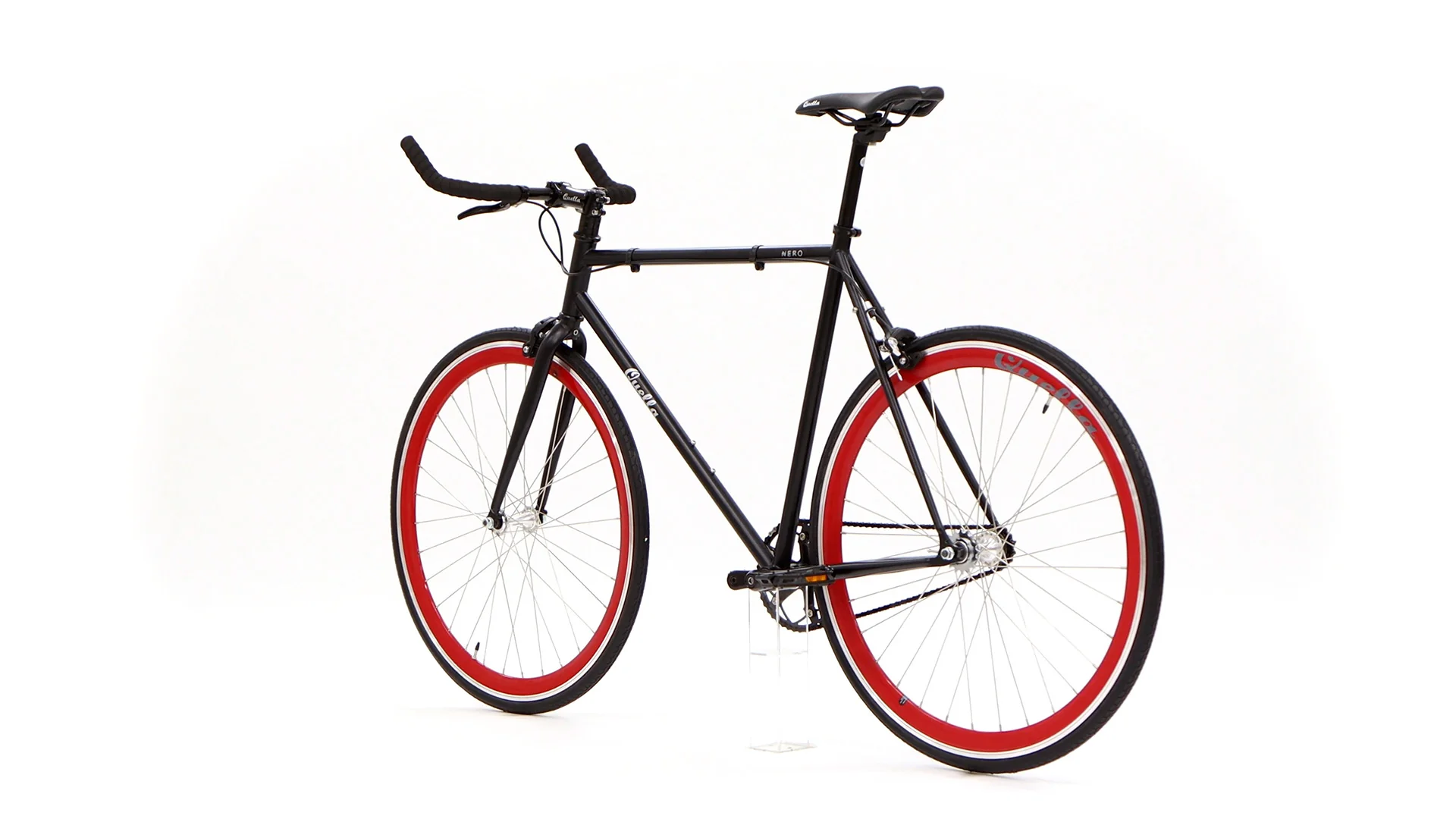 Nero Courier Red Single Speed Bike - Image 37