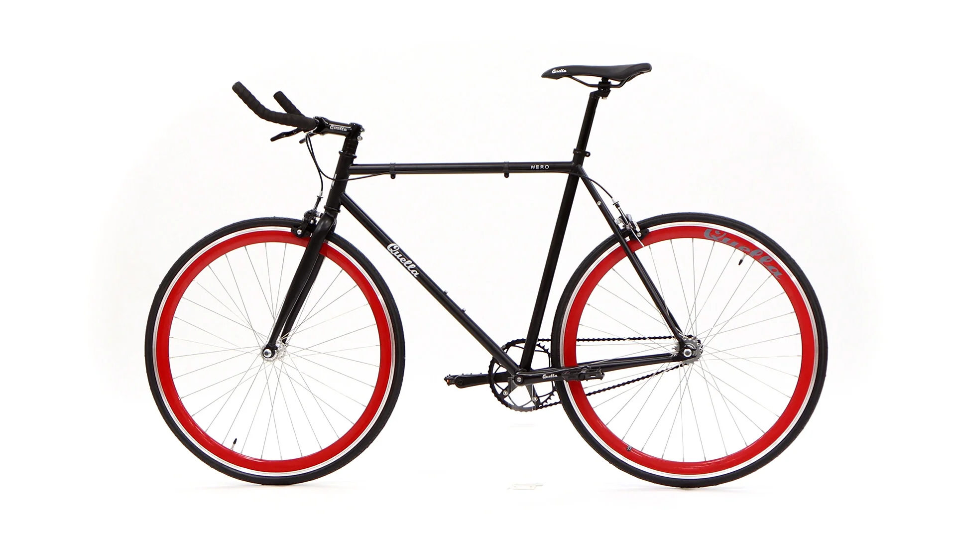 Nero Courier Red Single Speed Bike - Image 44