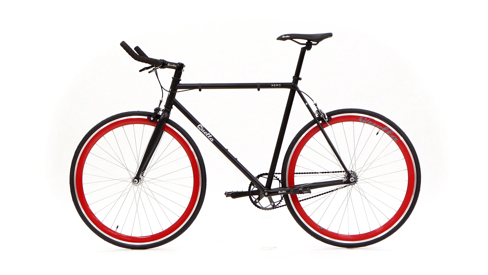 Nero Courier Red Single Speed Bike - Image 45
