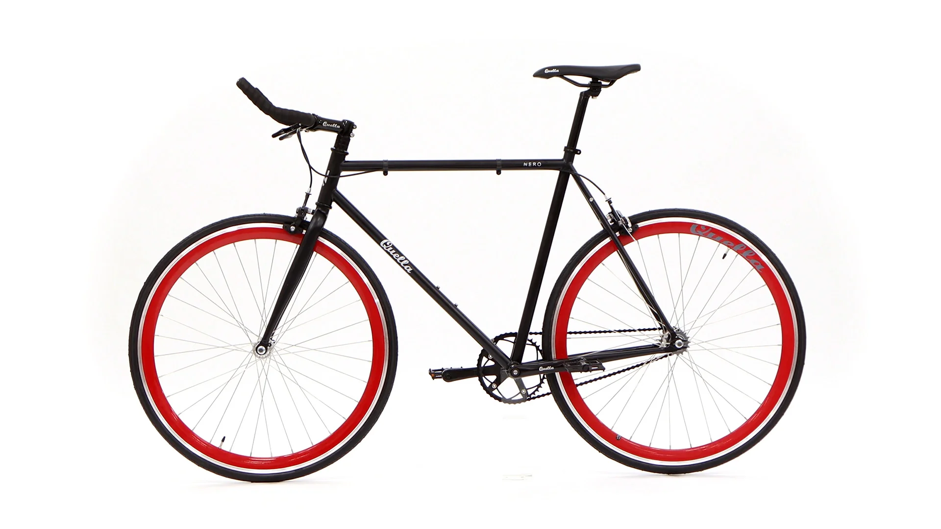 Nero Courier Red Single Speed Bike - Image 46