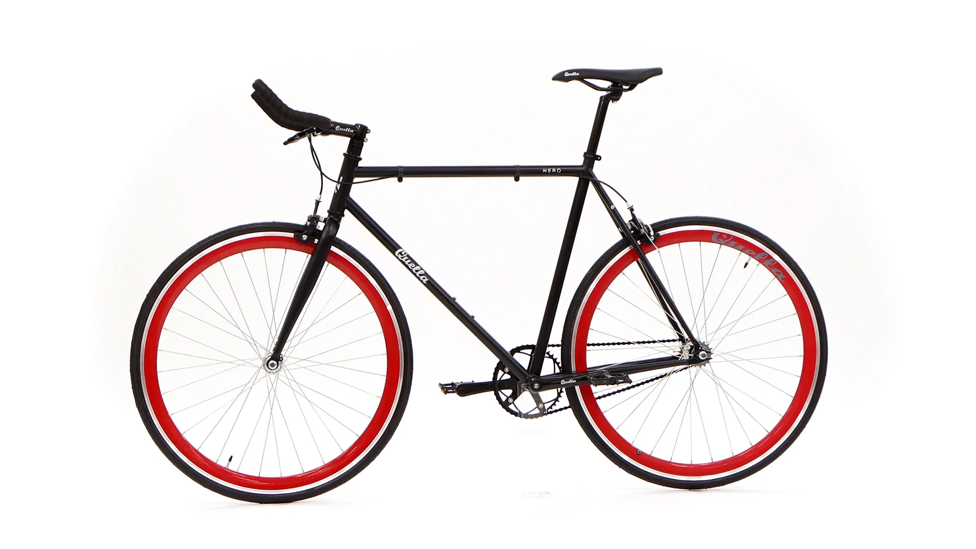 Nero Courier Red Single Speed Bike - Image 47