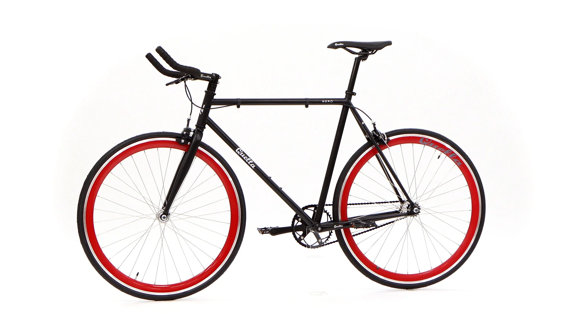 Nero Courier Red Single Speed Bike - Image 48