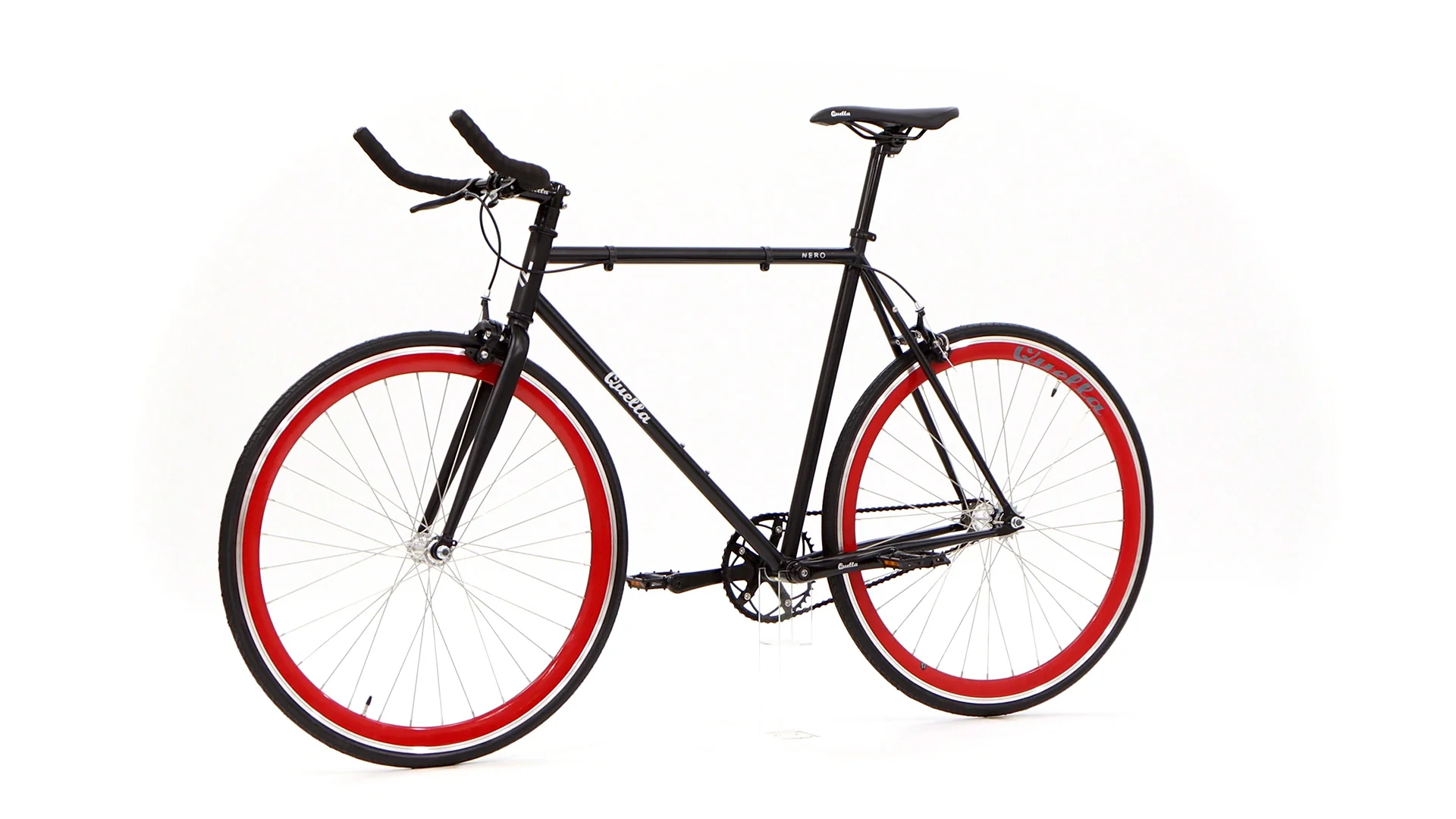 Nero Courier Red Single Speed Bike - Image 51
