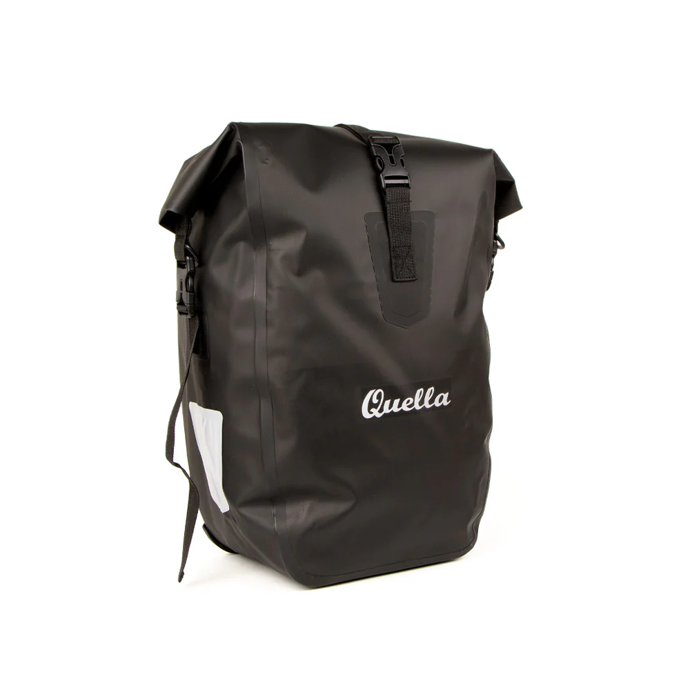 Quella Black Pannier Bag